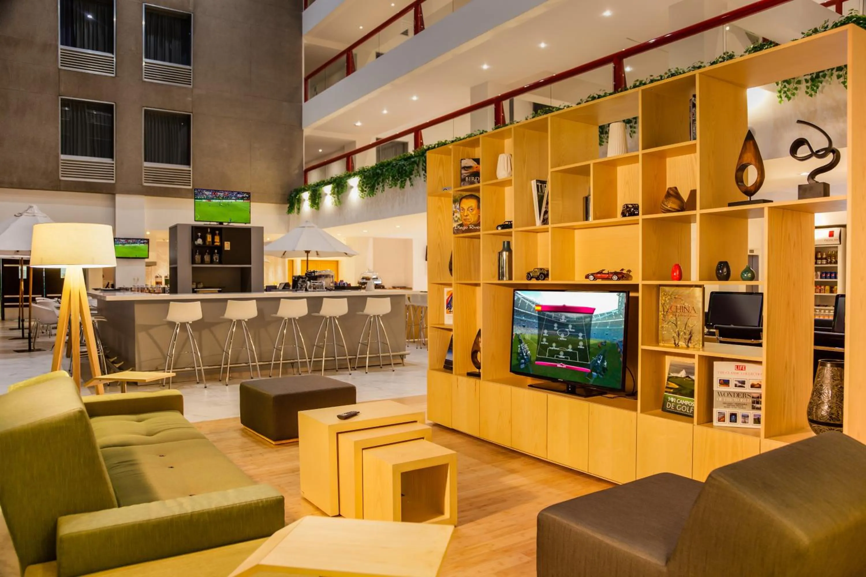 Lobby or reception in Fiesta Inn Tlalnepantla