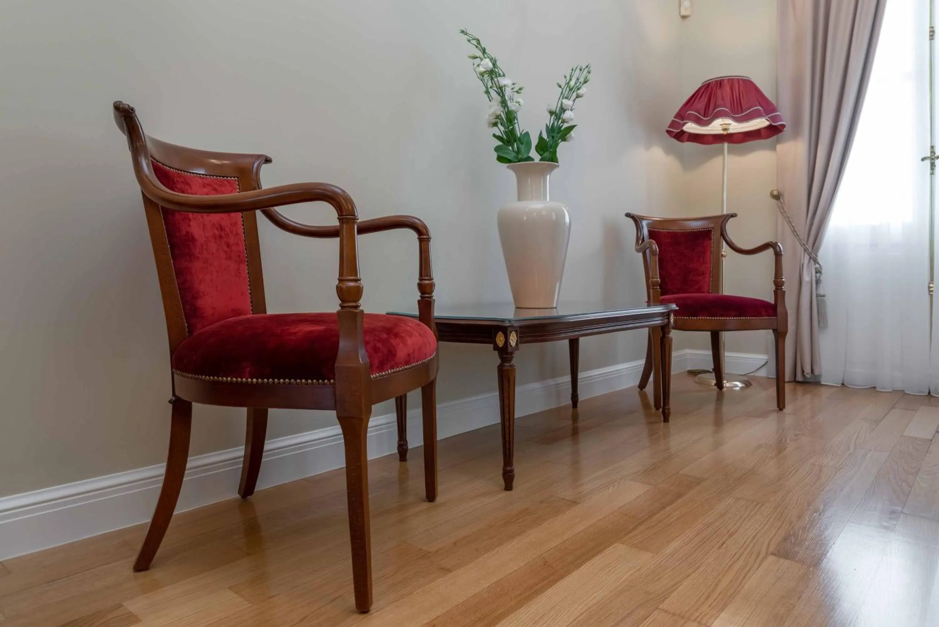 Living room in Noble Suites