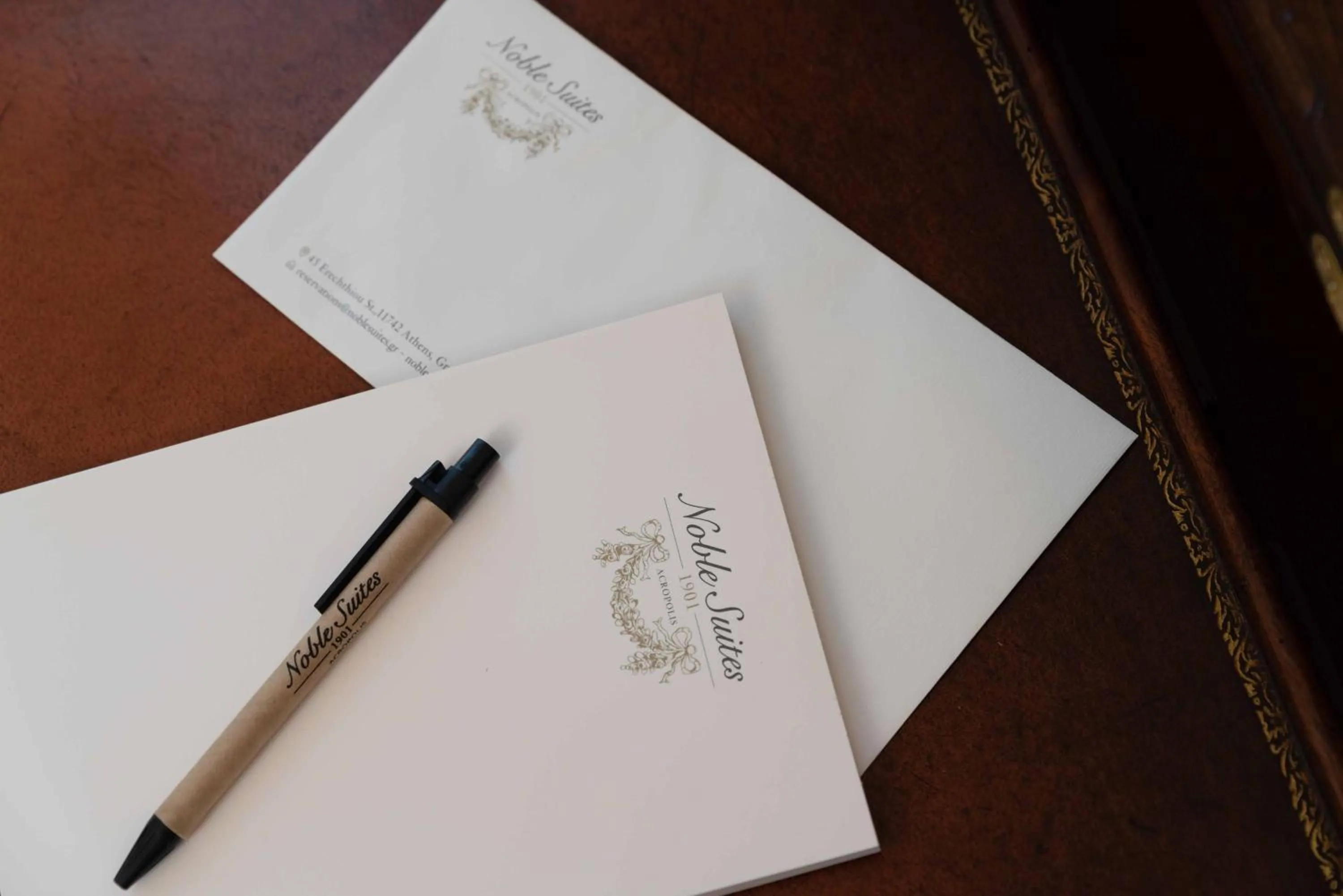 Decorative detail in Noble Suites