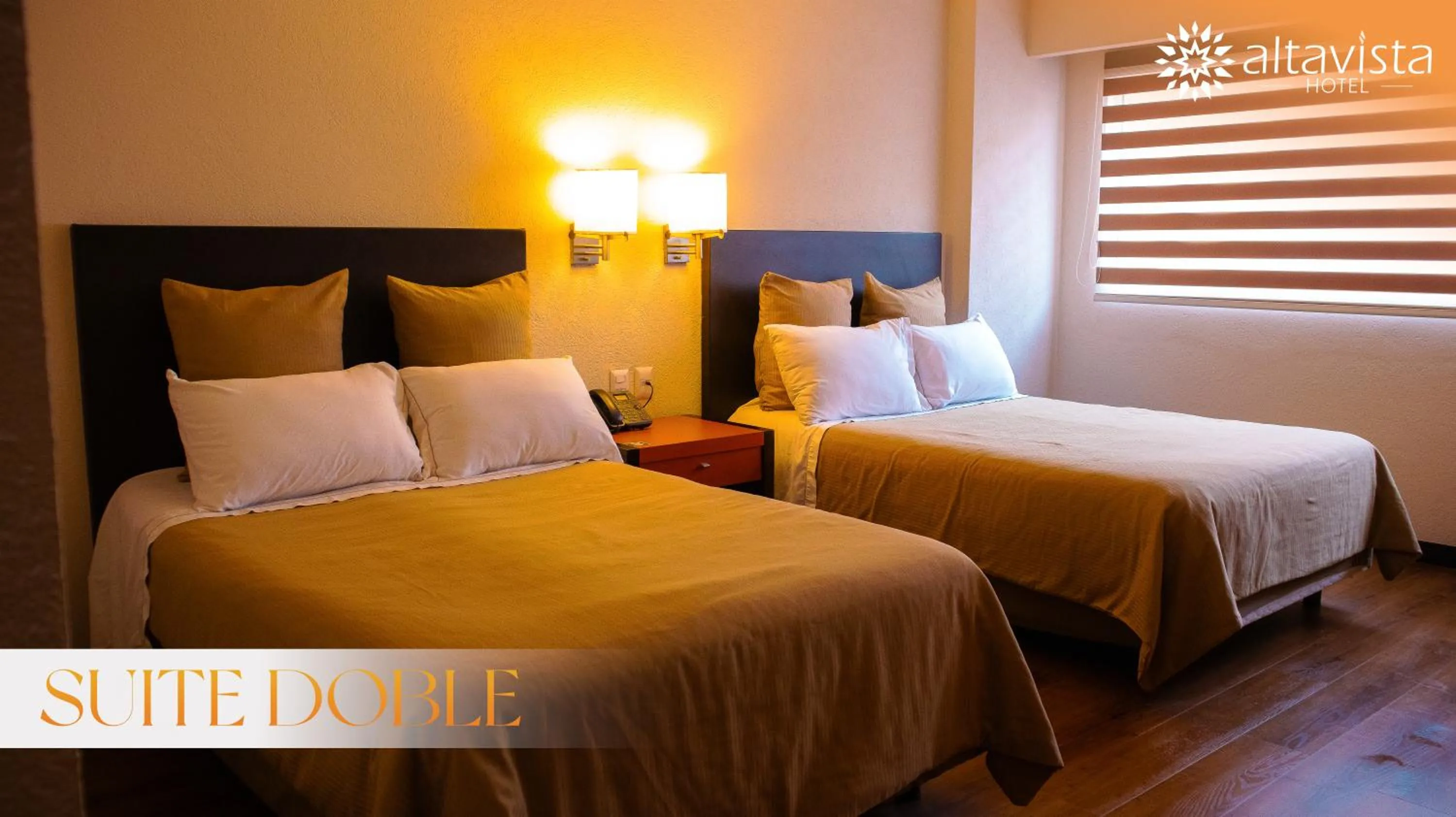 Bed in Altavista Hotel