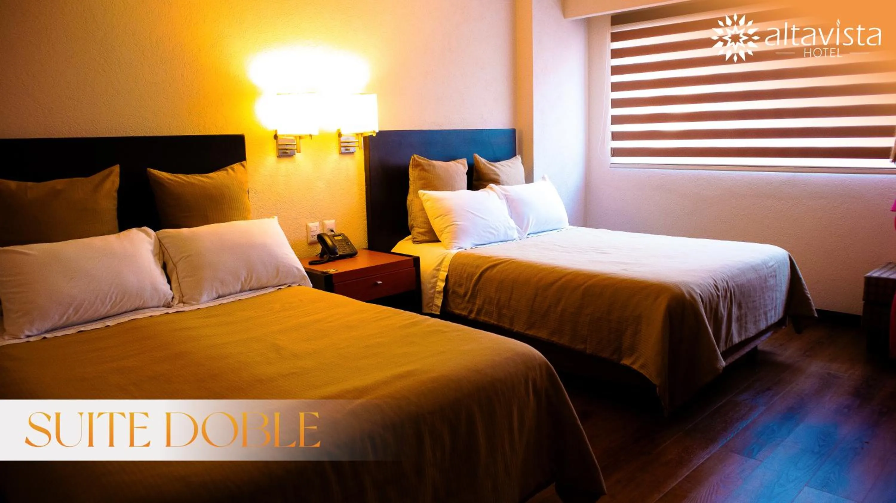 Bed in Altavista Hotel