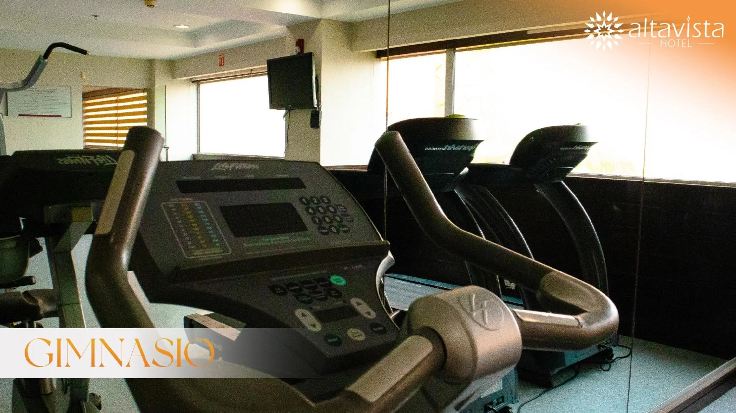 Fitness centre/facilities in Altavista Hotel