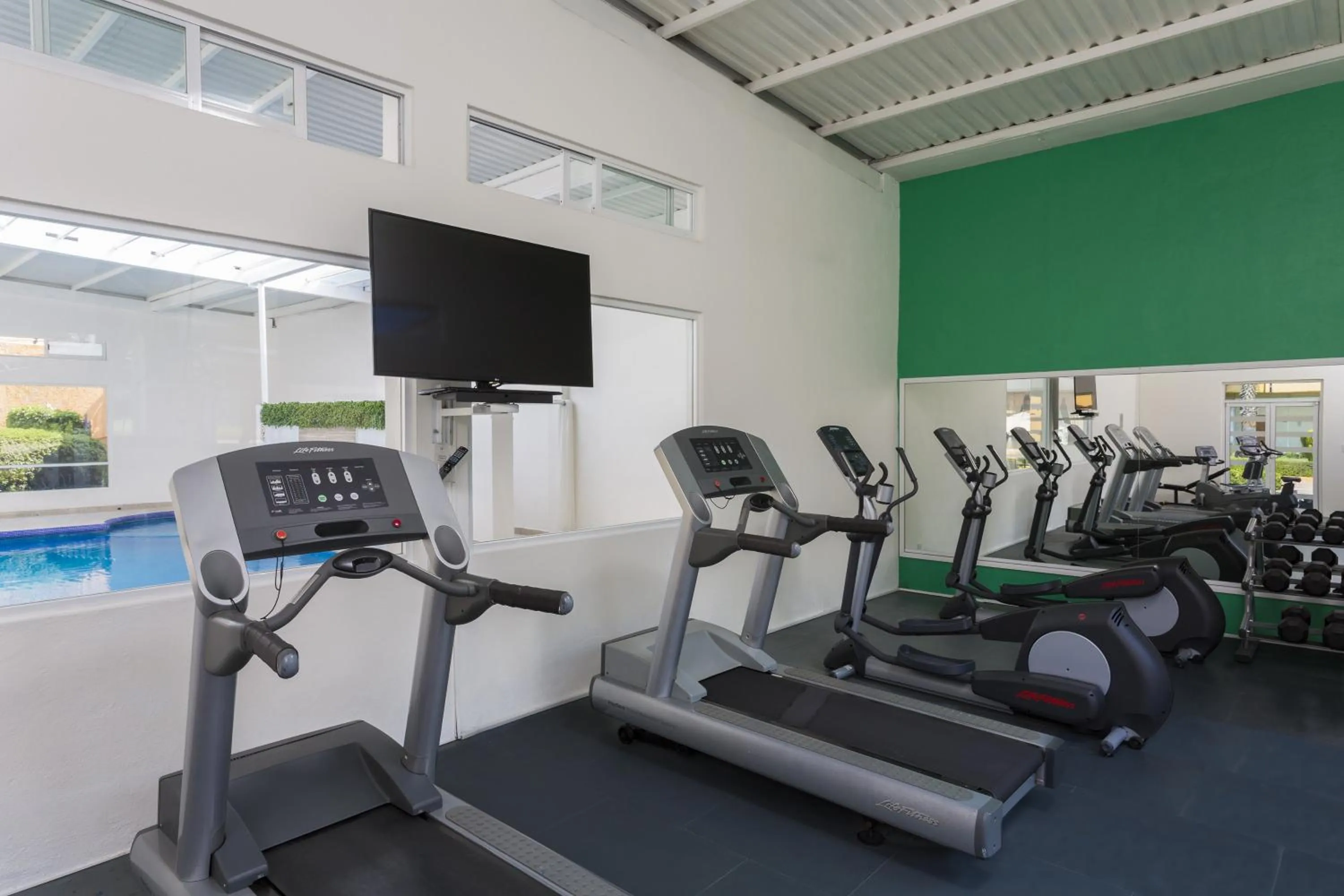 Fitness centre/facilities in Gamma Pachuca