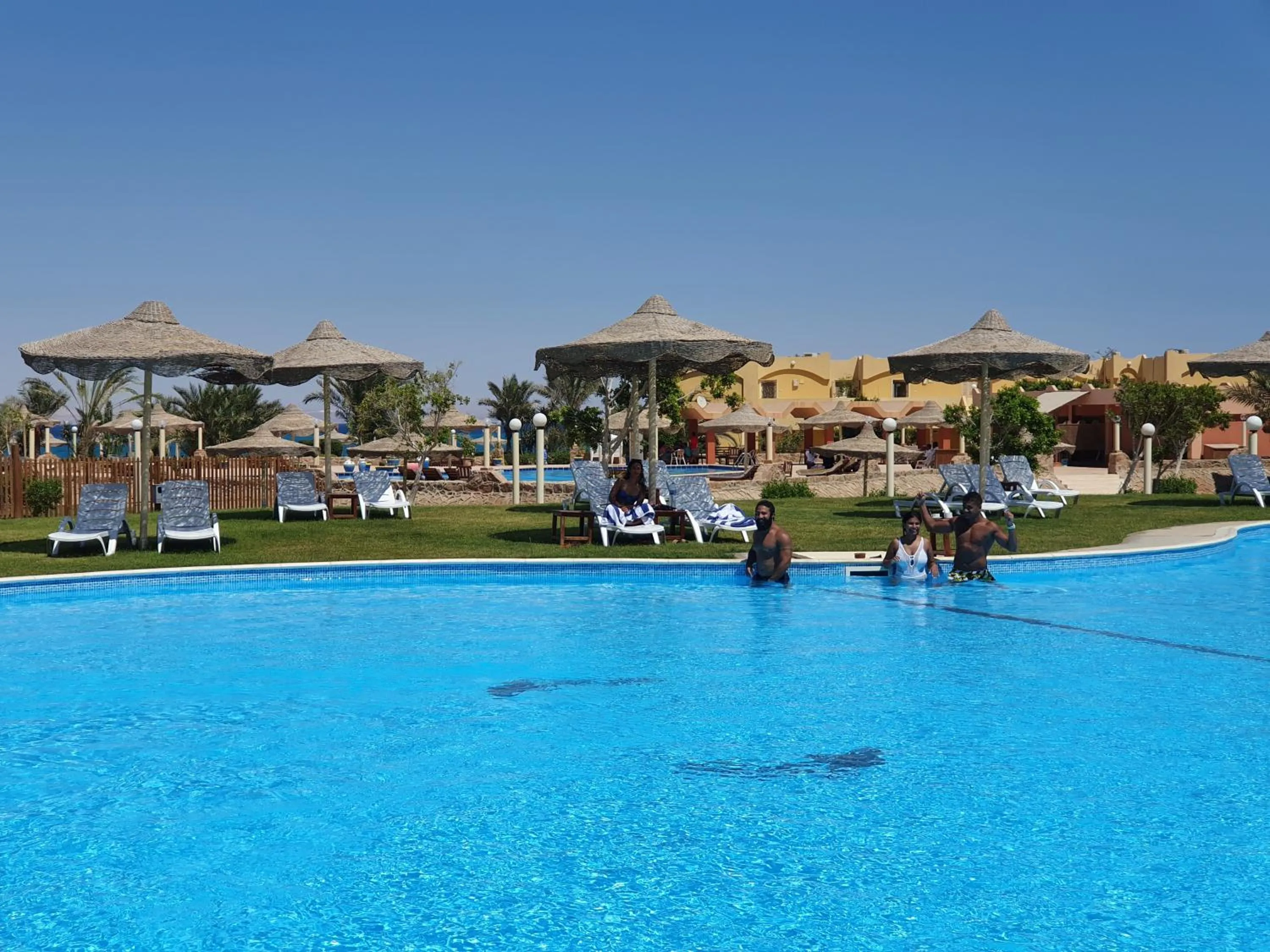 Swimming pool in Fanar Hotel