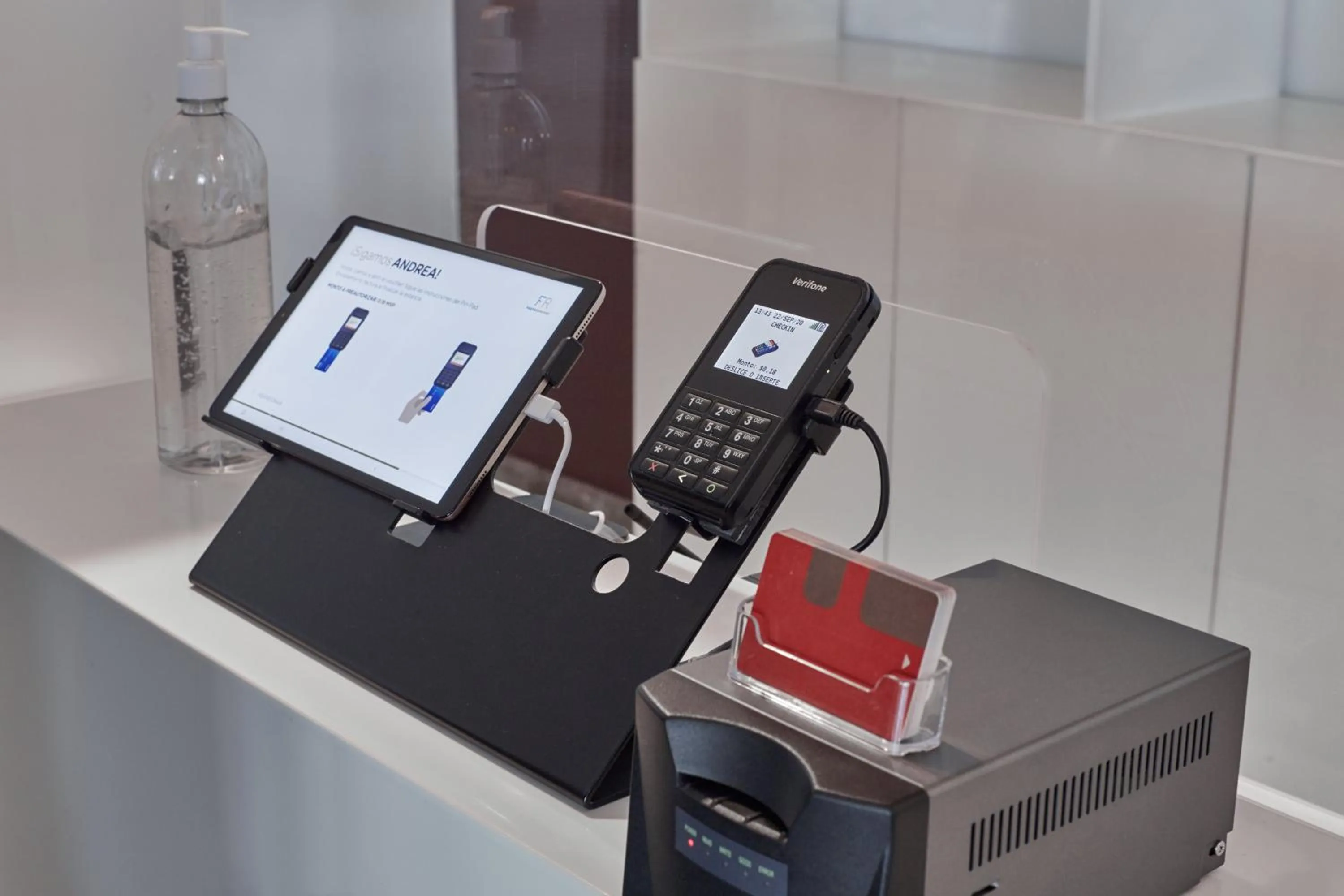 Lobby or reception in Fiesta Inn Saltillo