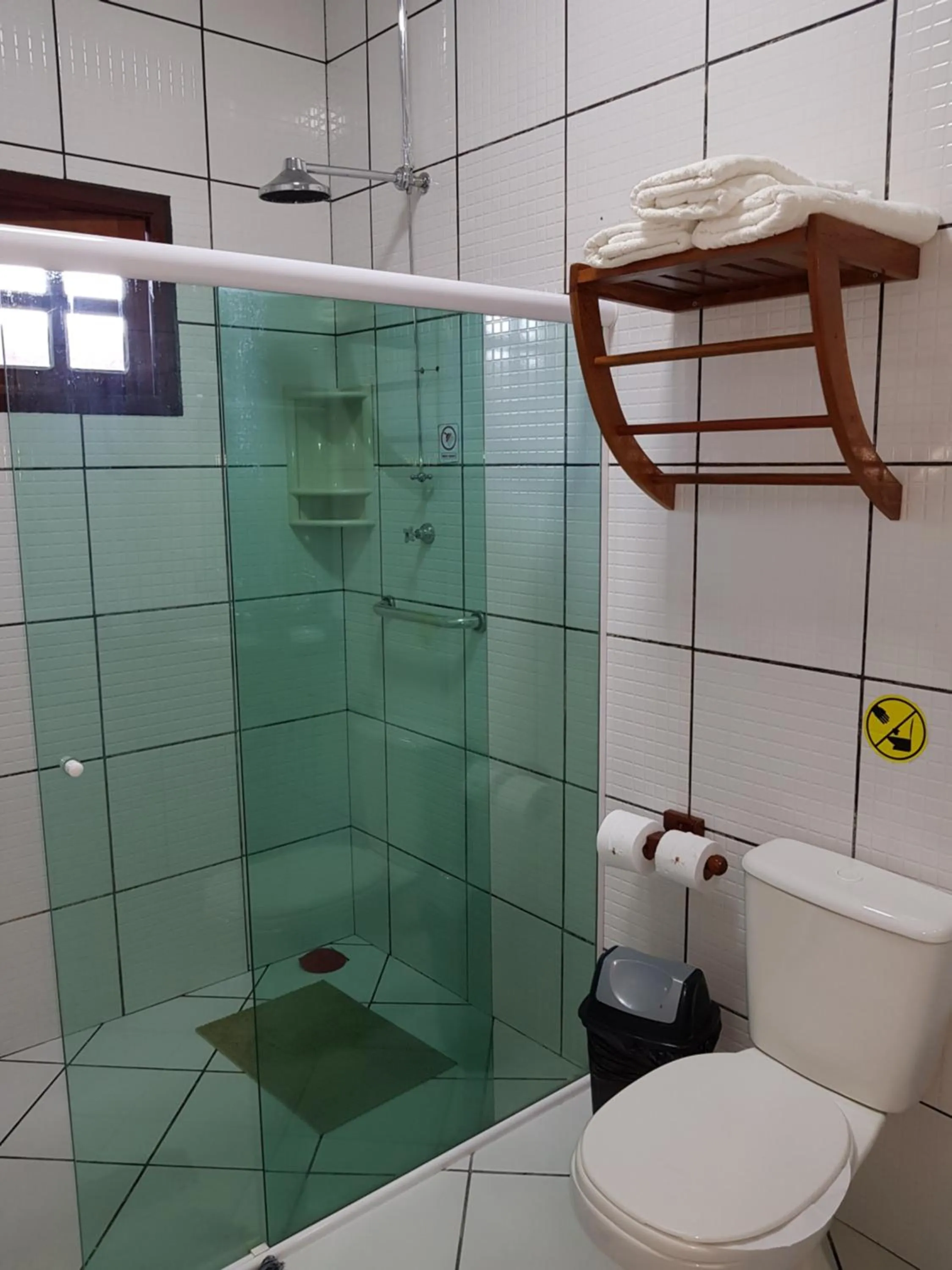 Bathroom in Pousada Jagatá