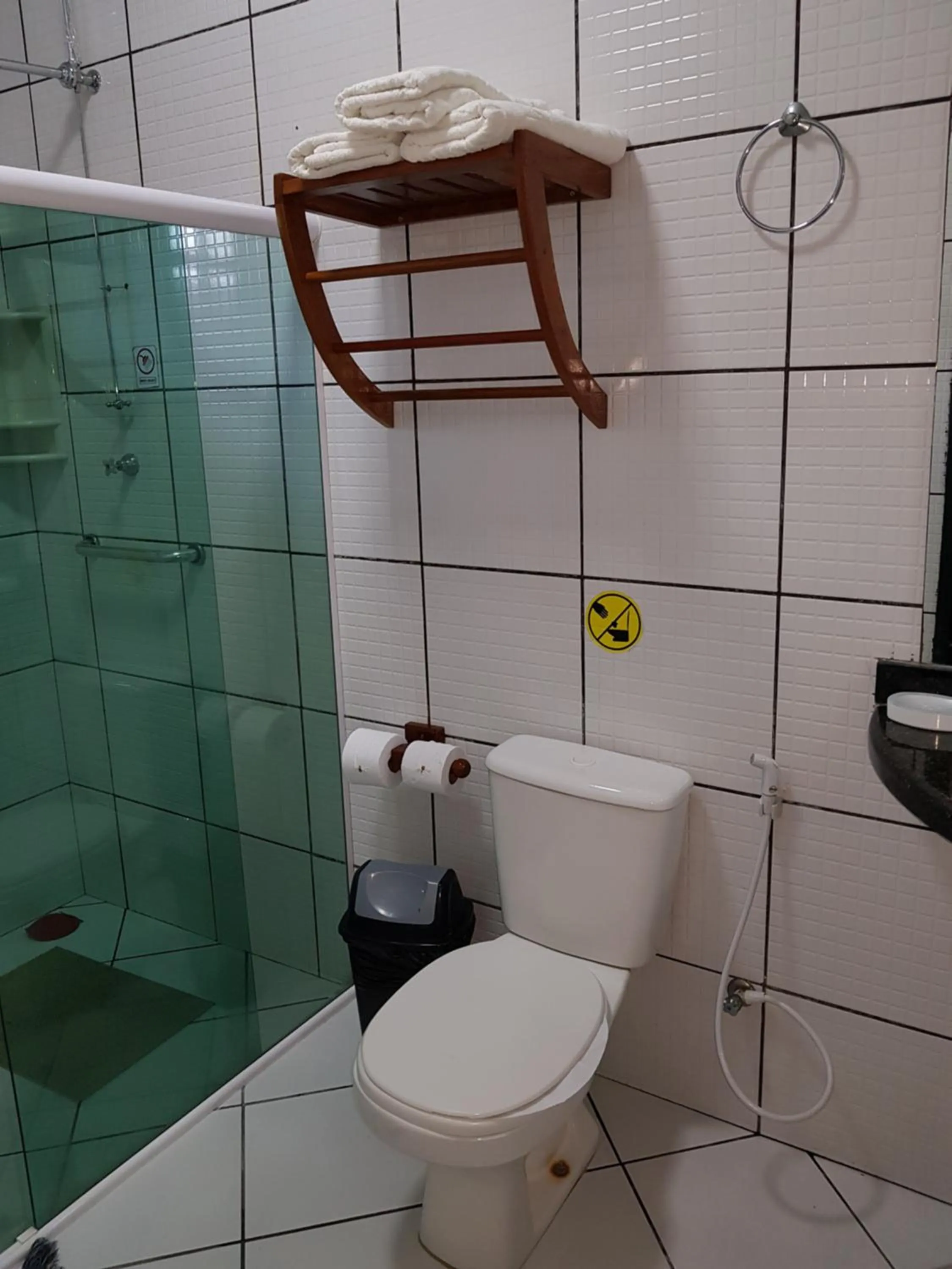 Bathroom in Pousada Jagatá