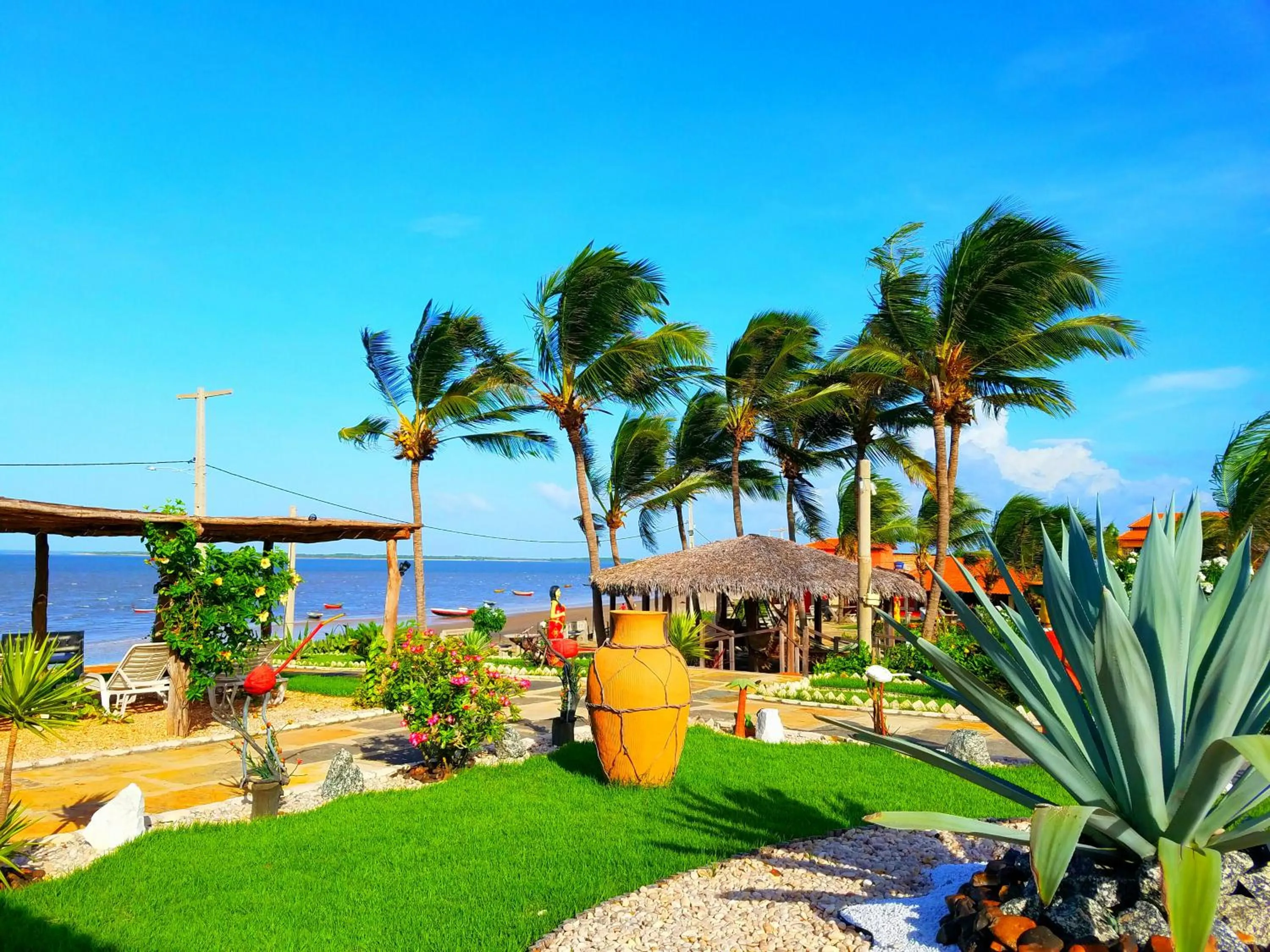 Garden in Pousada Jagatá