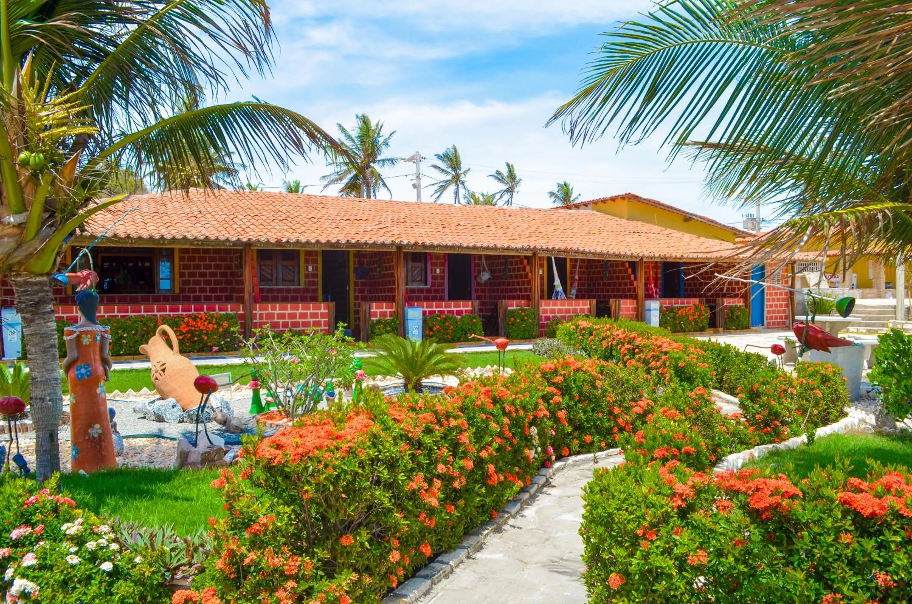 Garden in Pousada Jagatá