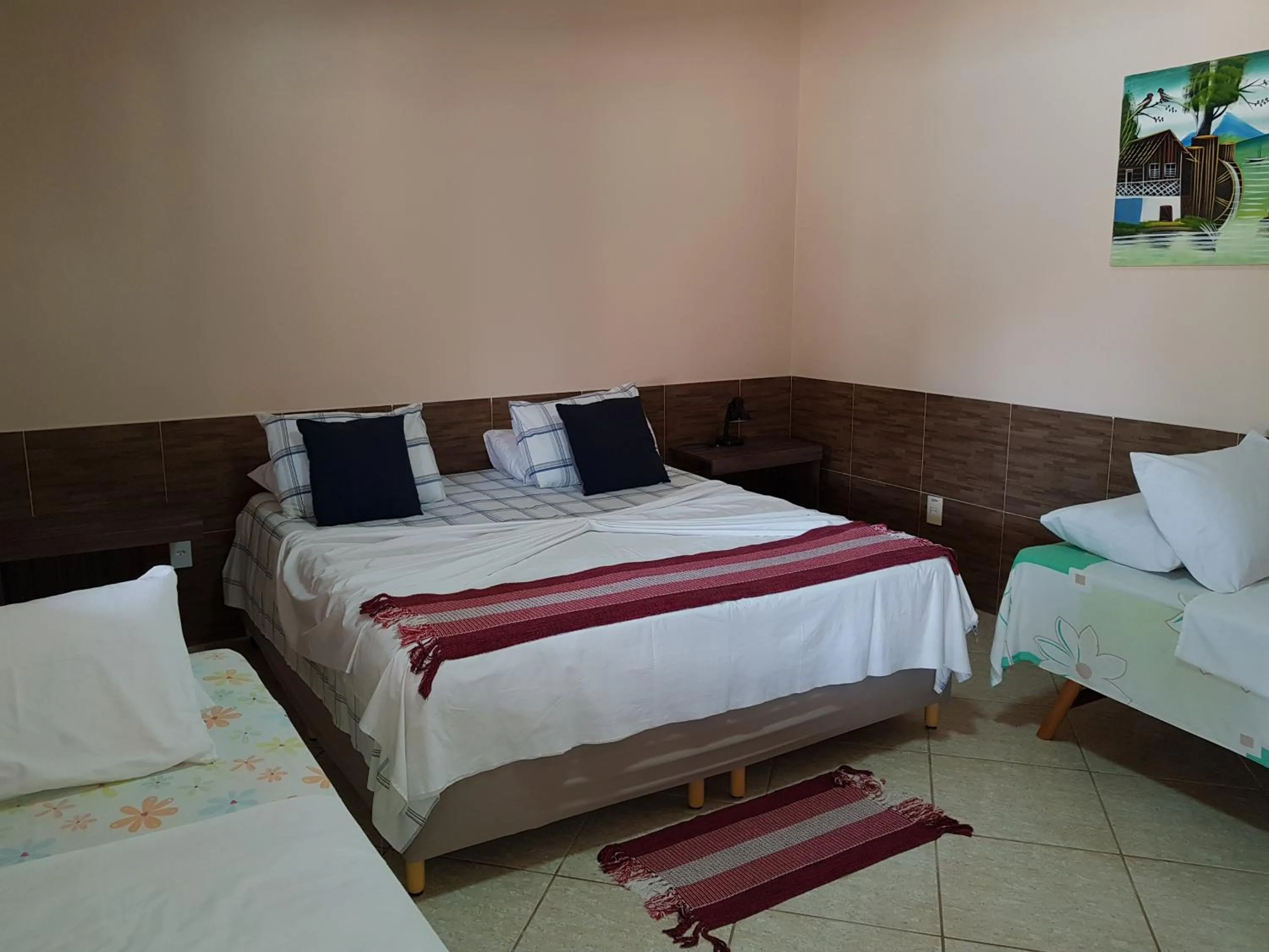 Bed in Pousada Jagatá