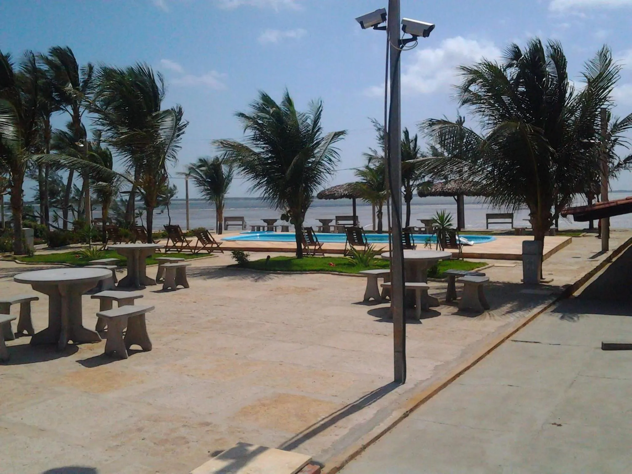 Swimming pool in Pousada Jagatá