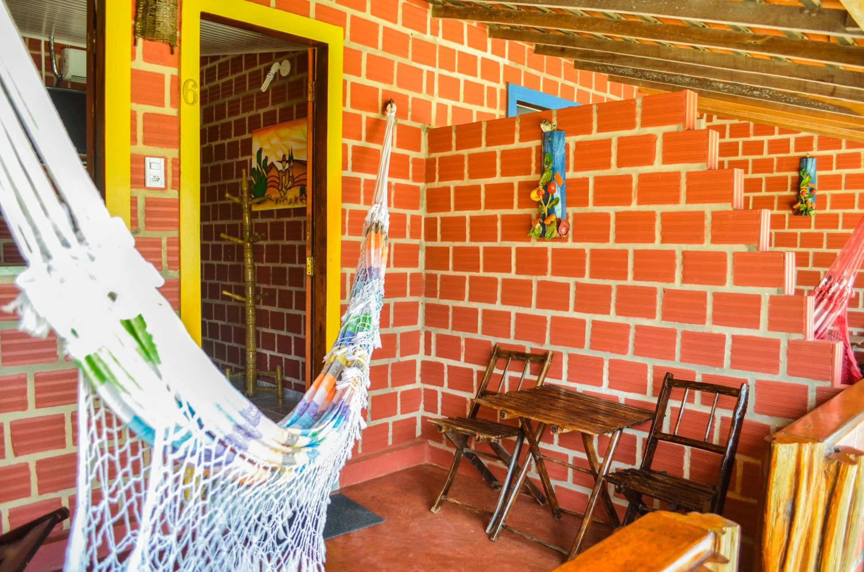 Balcony/Terrace in Pousada Jagatá