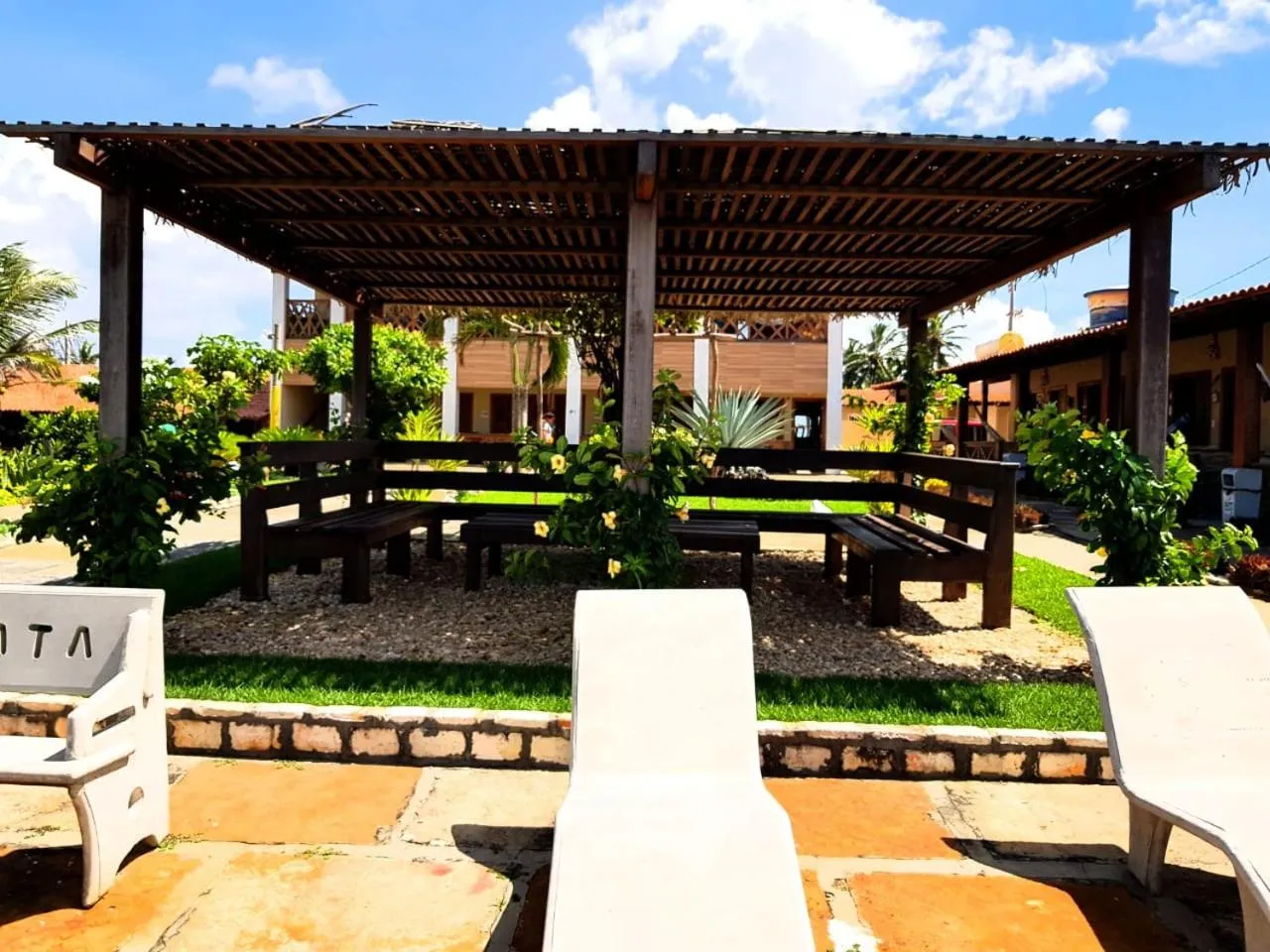 On site in Pousada Jagatá