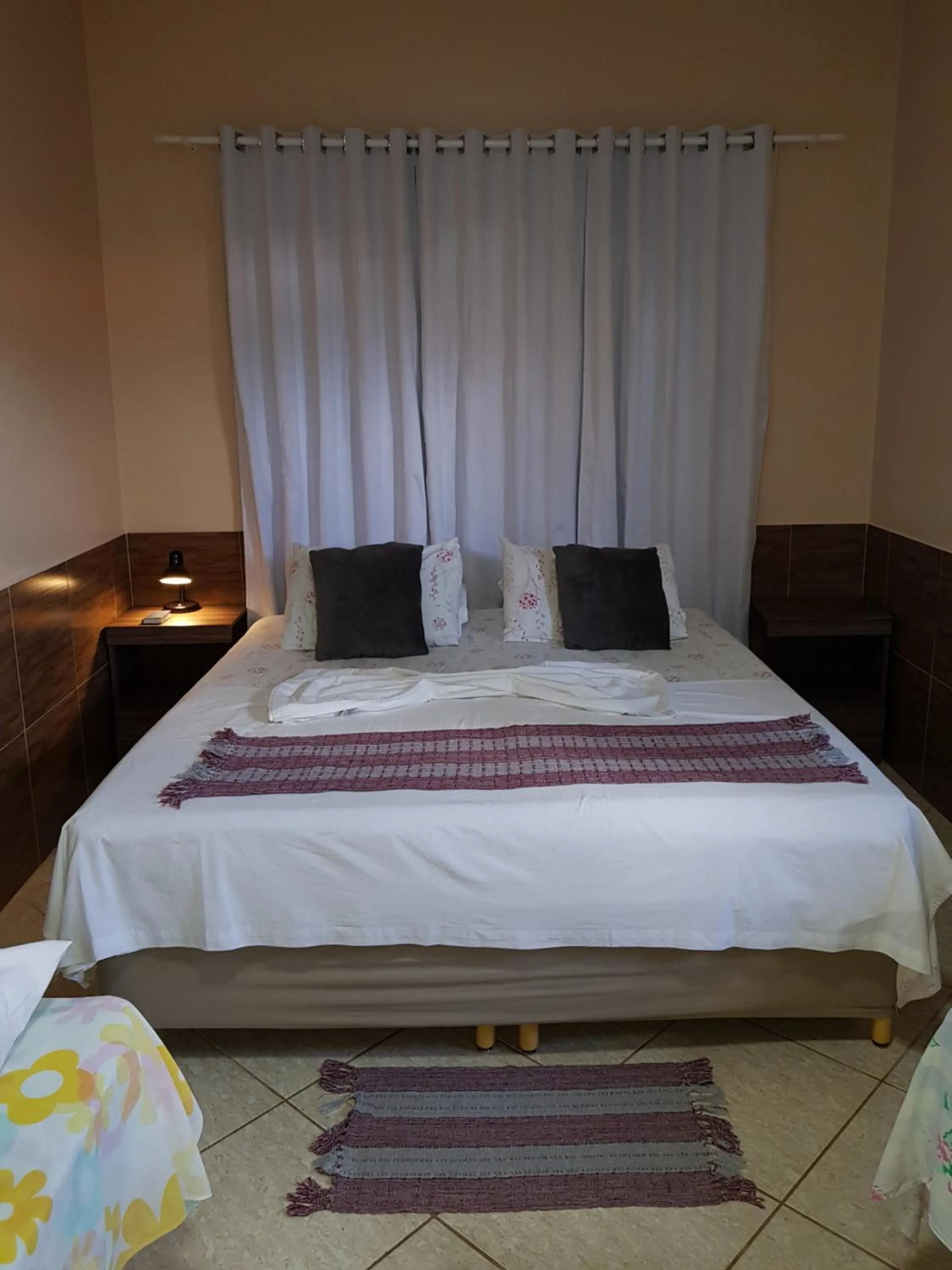 Bed in Pousada Jagatá