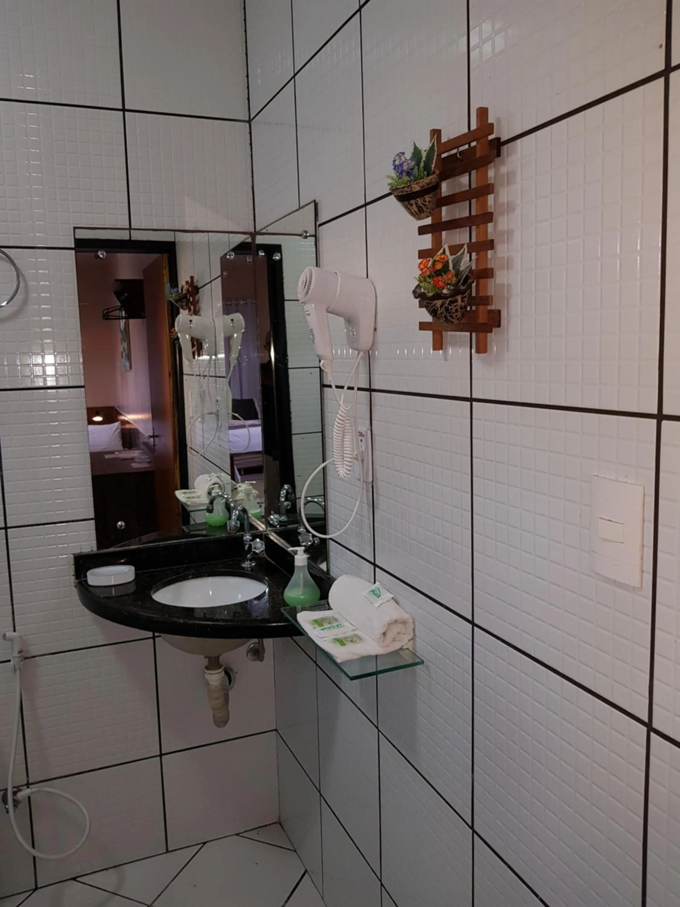 Bathroom in Pousada Jagatá