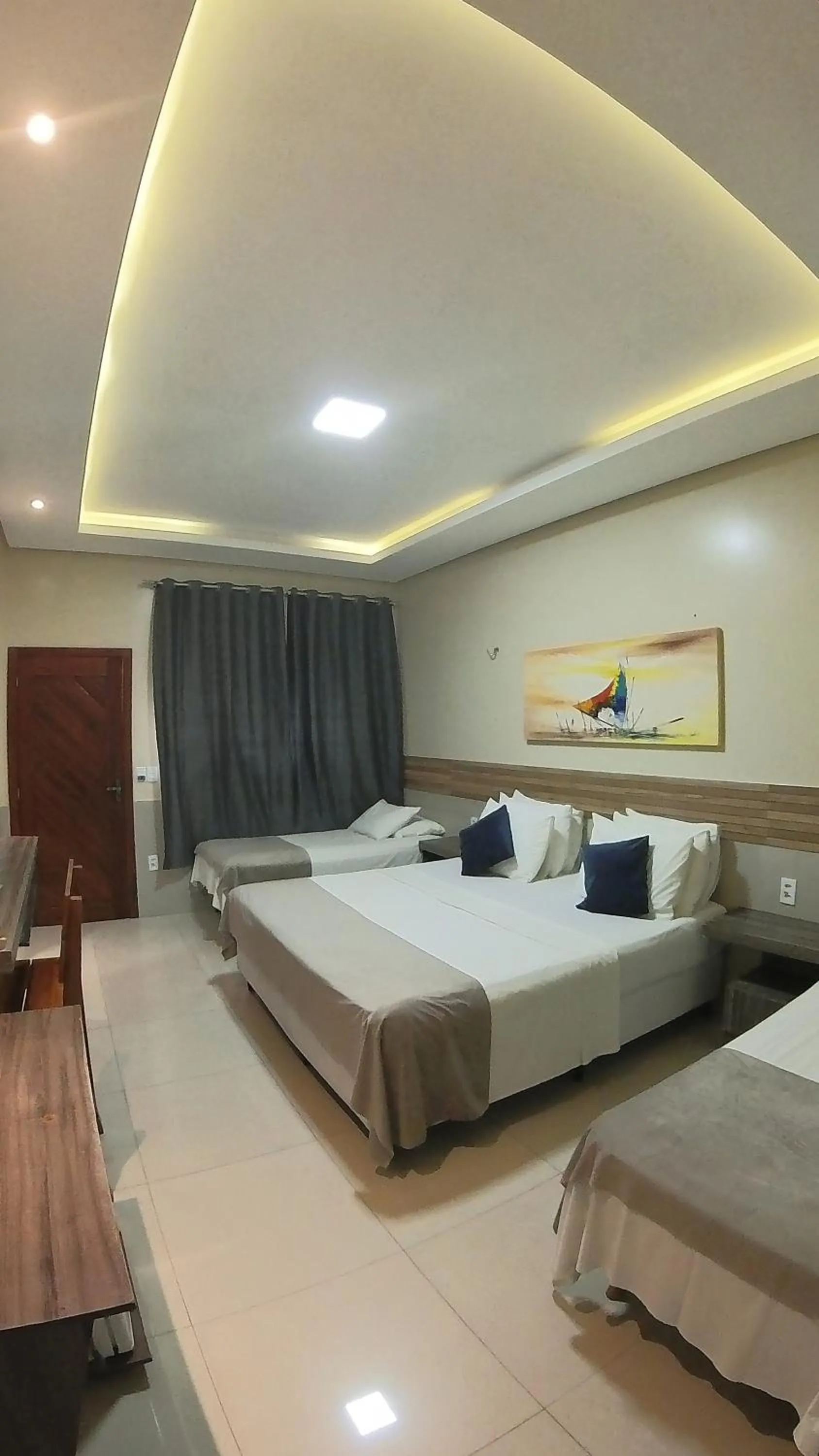 Bed in Pousada Jagatá