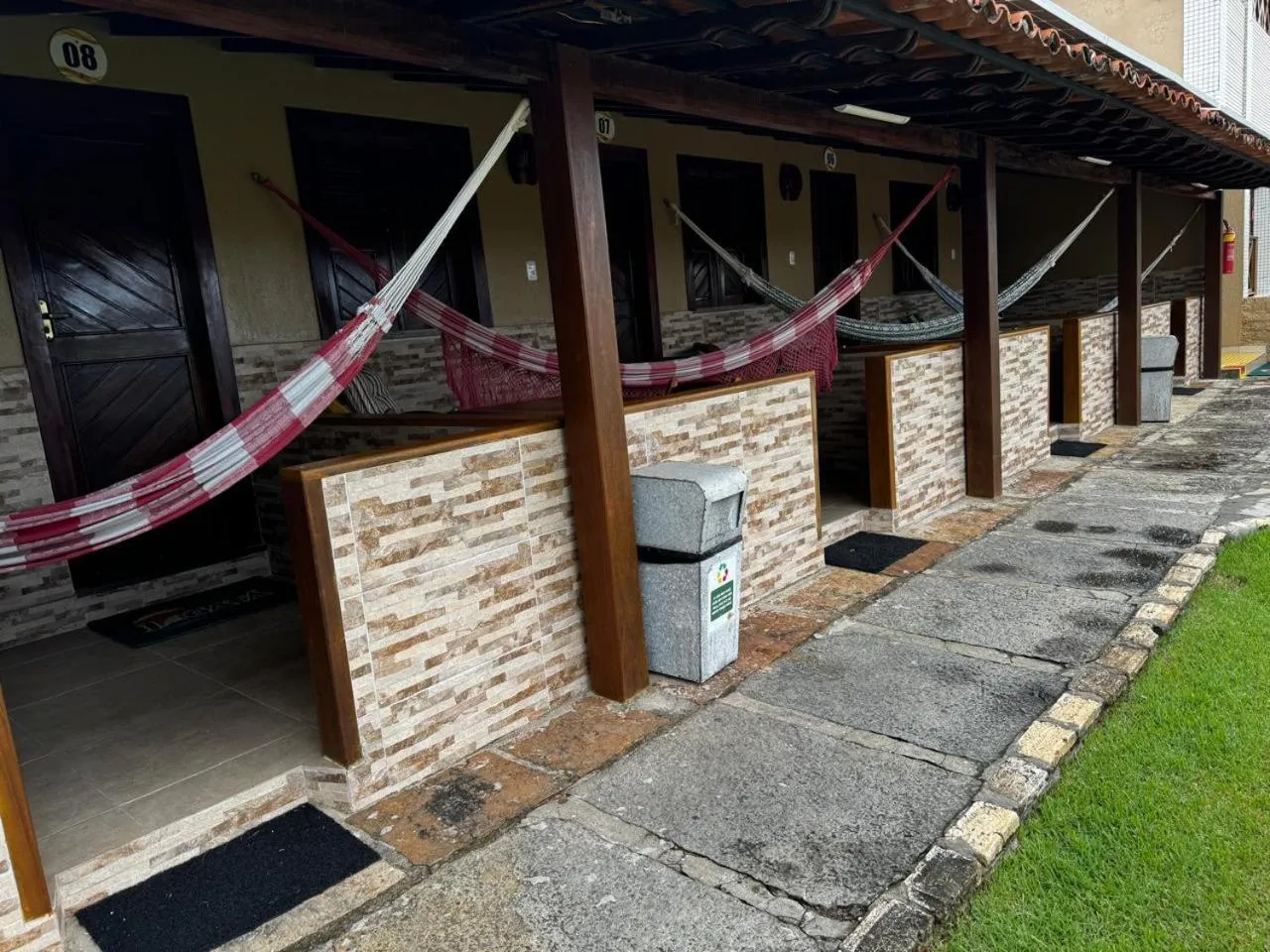 Patio in Pousada Jagatá