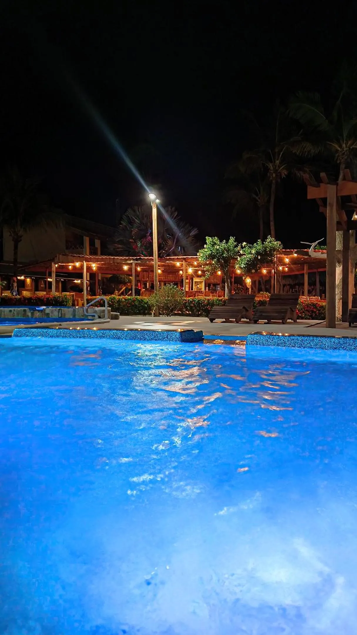 Swimming pool in Pousada Jagatá