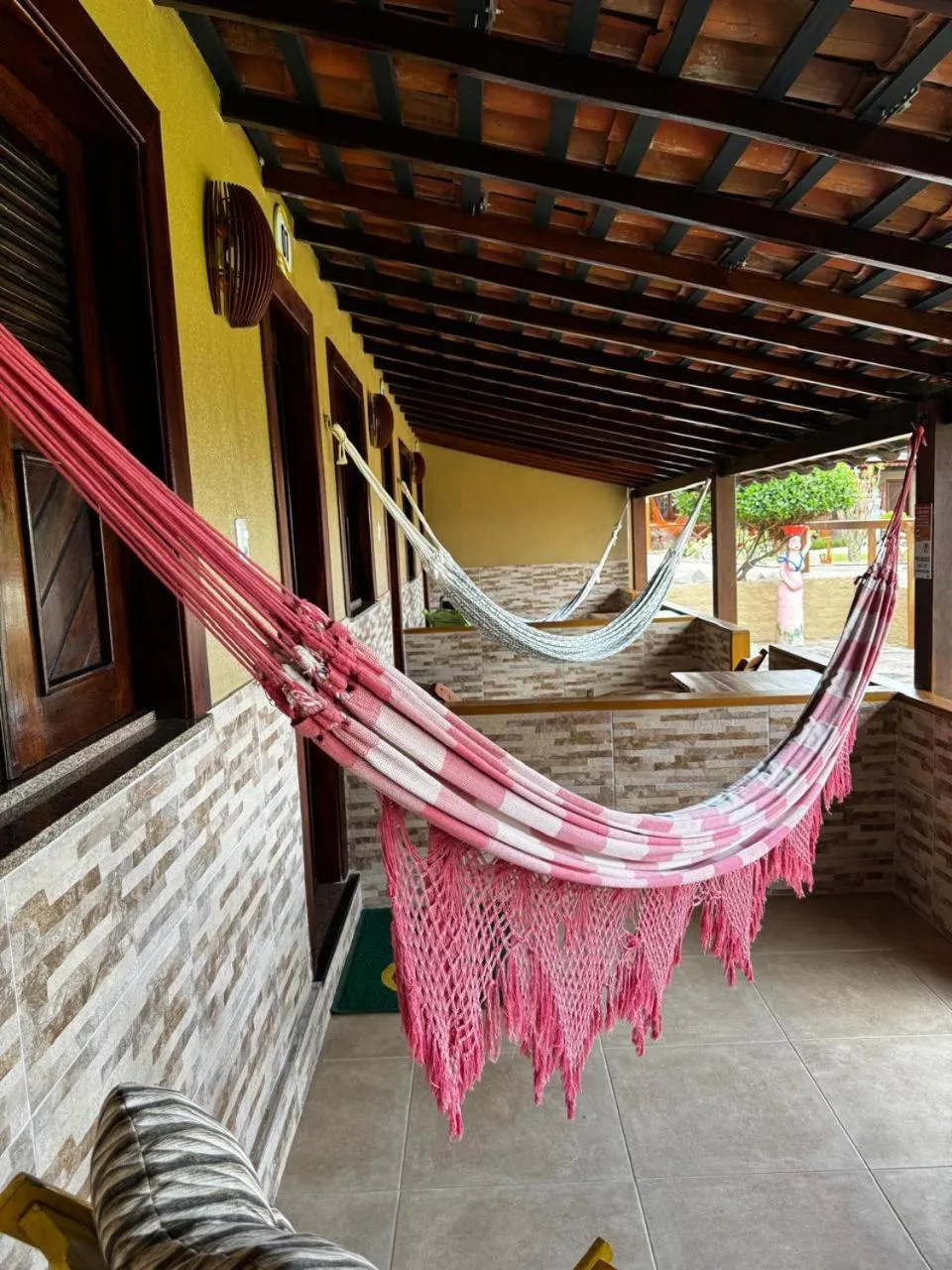 Patio in Pousada Jagatá