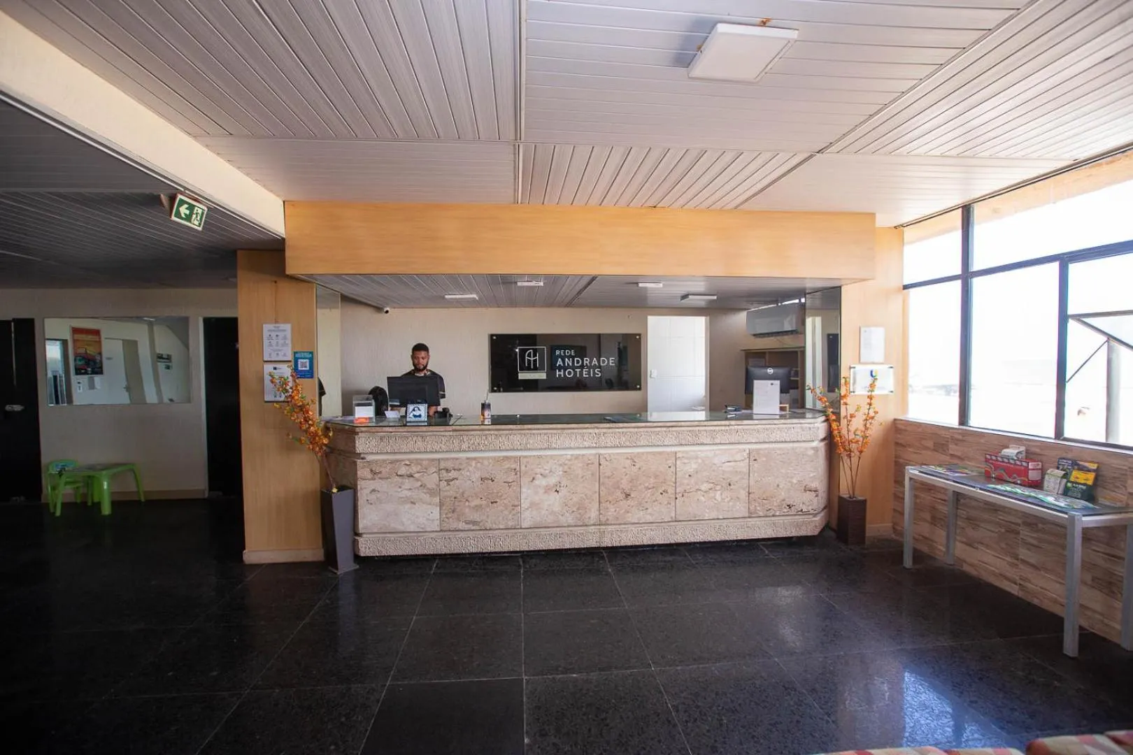 Lobby or reception in Rede Andrade Plaza Salvador