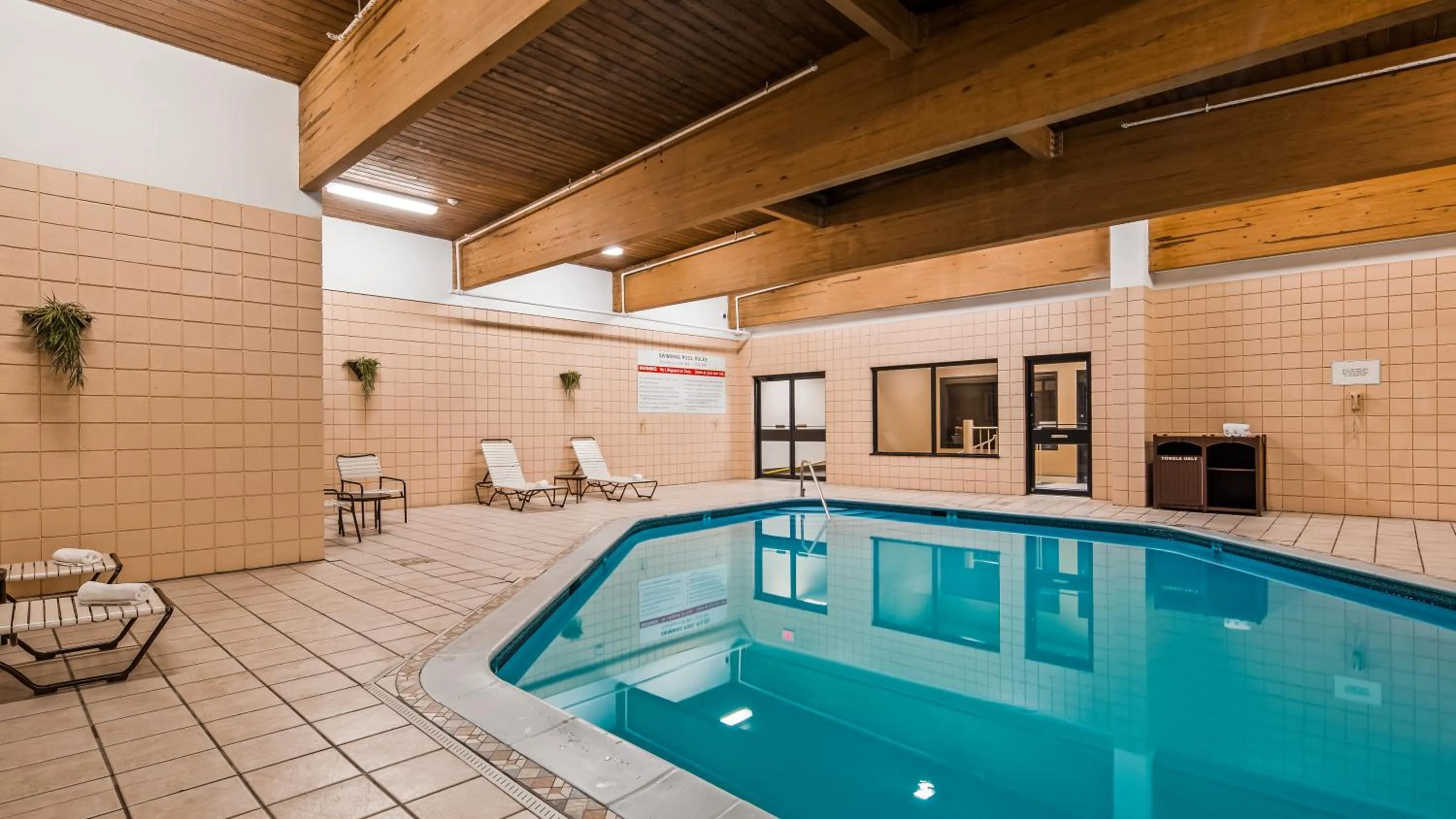Swimming pool in Best Western Executive Hotel New Haven-West Haven