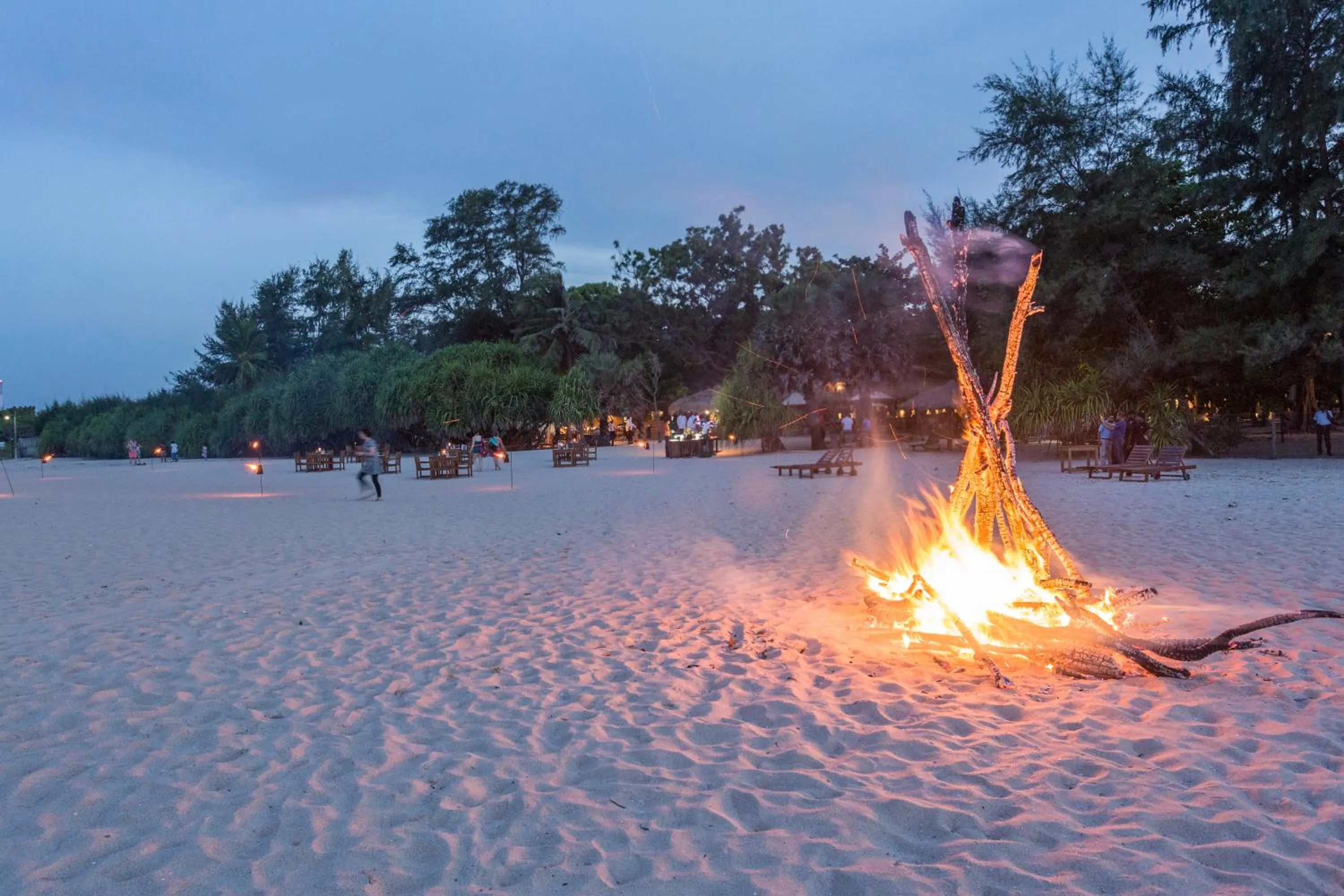 BBQ facilities in Nilaveli Beach Hotel