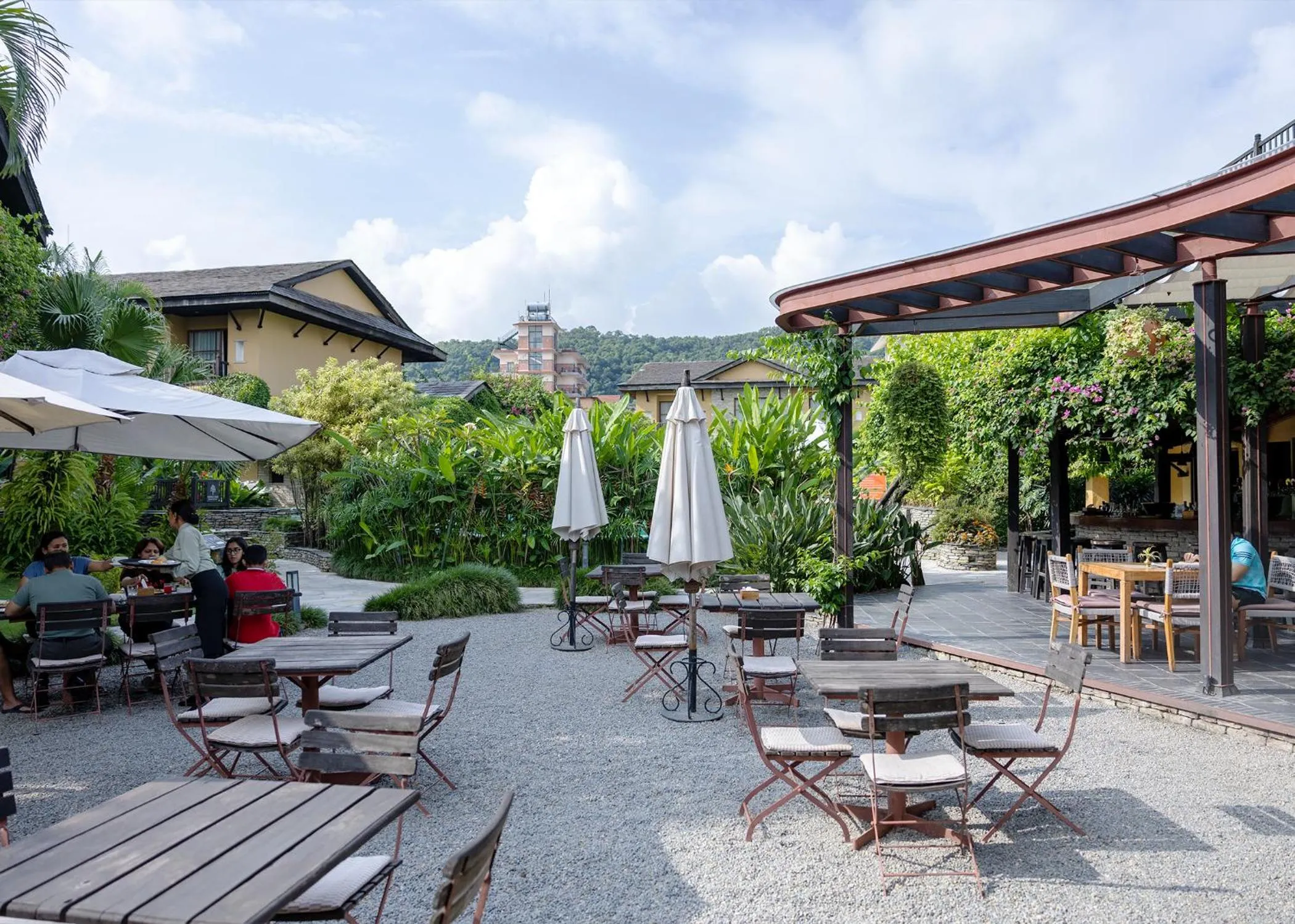 Restaurant/places to eat in Temple Tree Resort & Spa, Pokhara