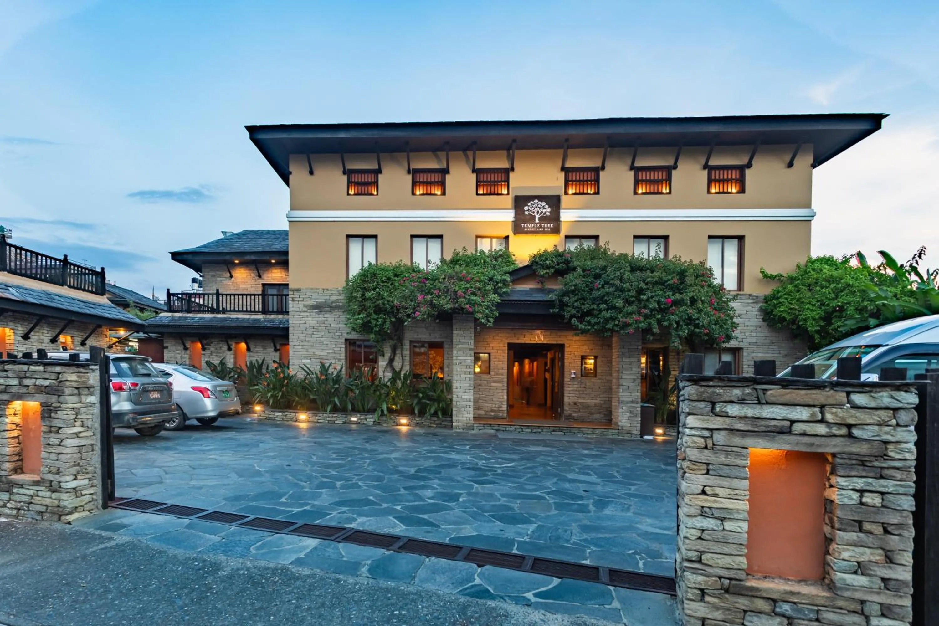 Property building in Temple Tree Resort & Spa, Pokhara