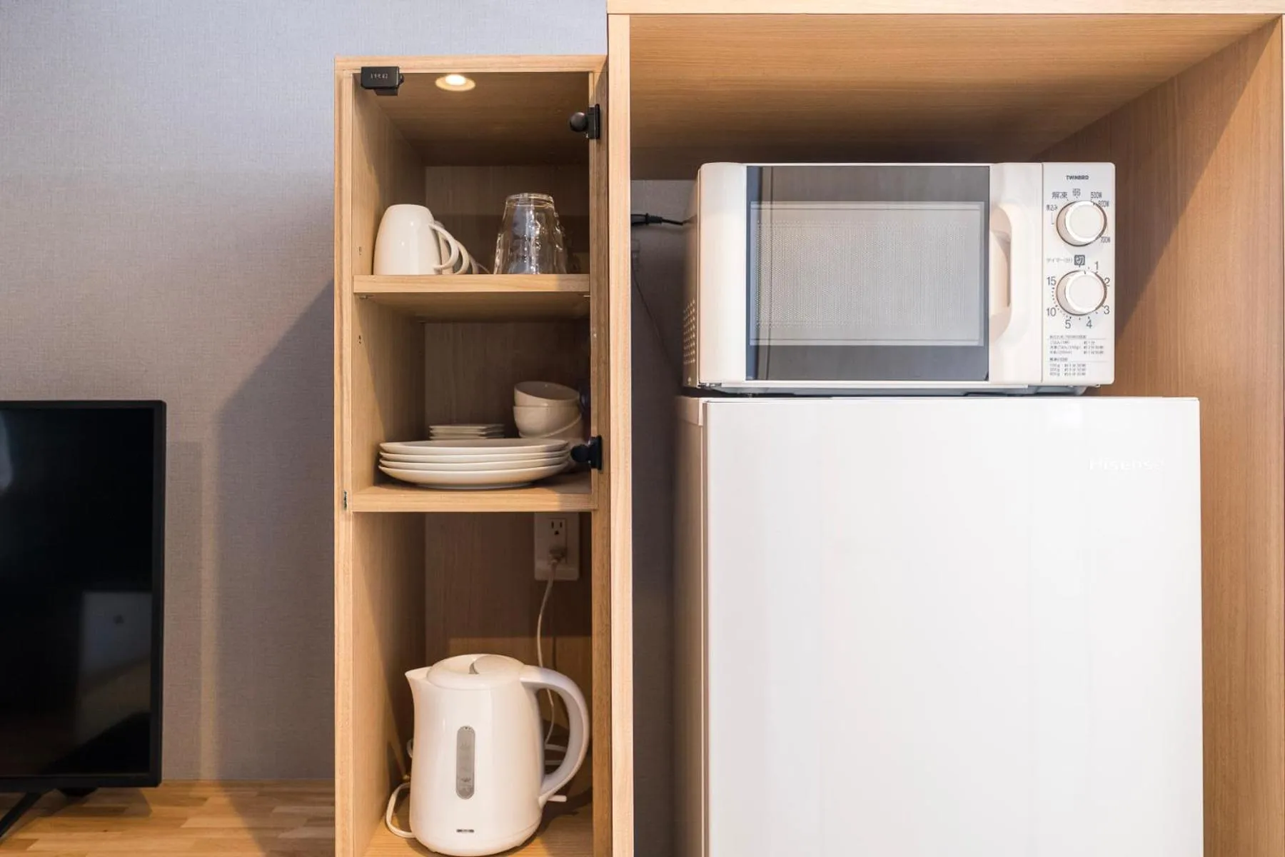 kitchen in e-stay namba