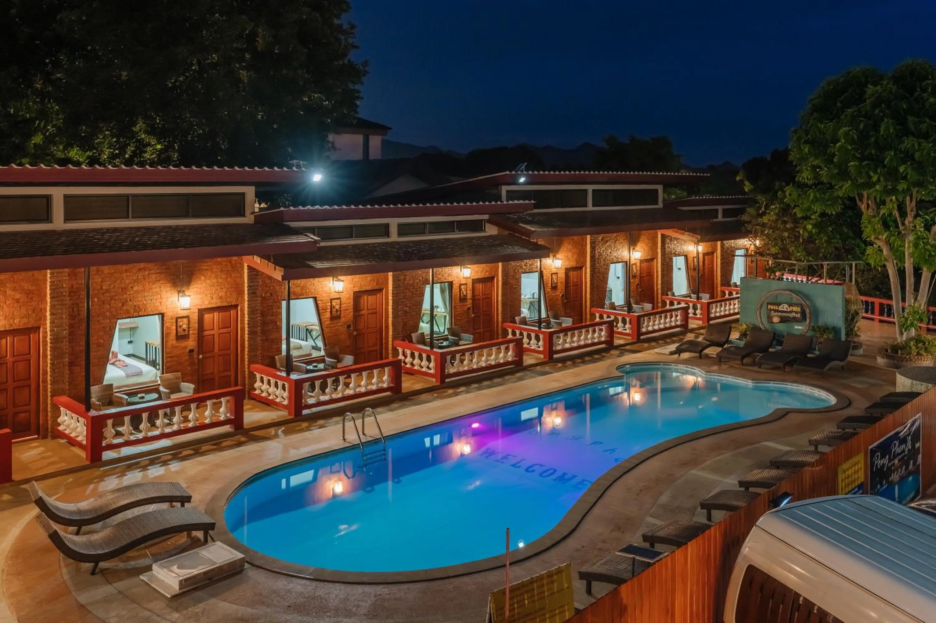 Swimming pool in Pongphen Guesthouse - SHA Plus Certified