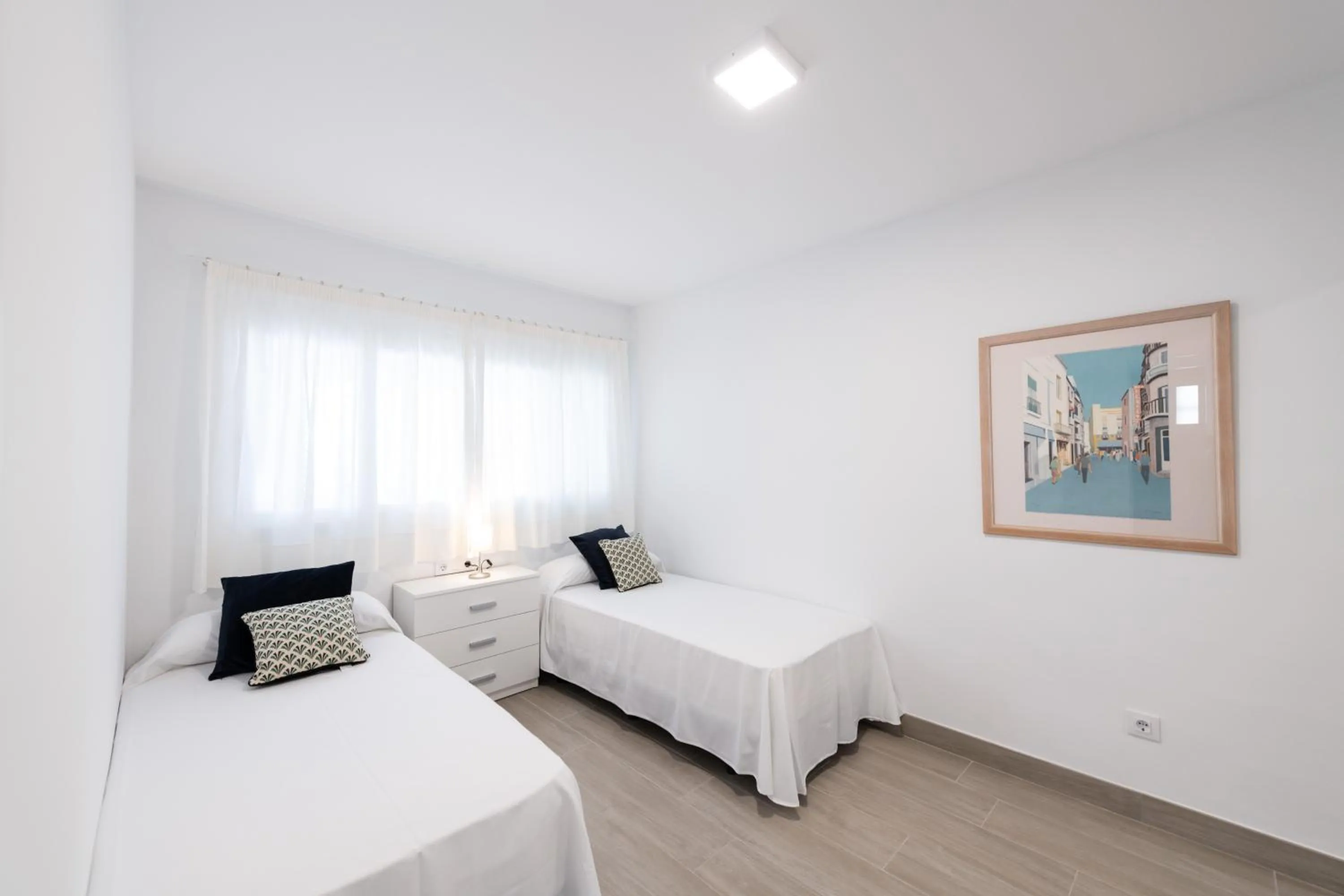 Bedroom, Bed in Apartamentos Marblau