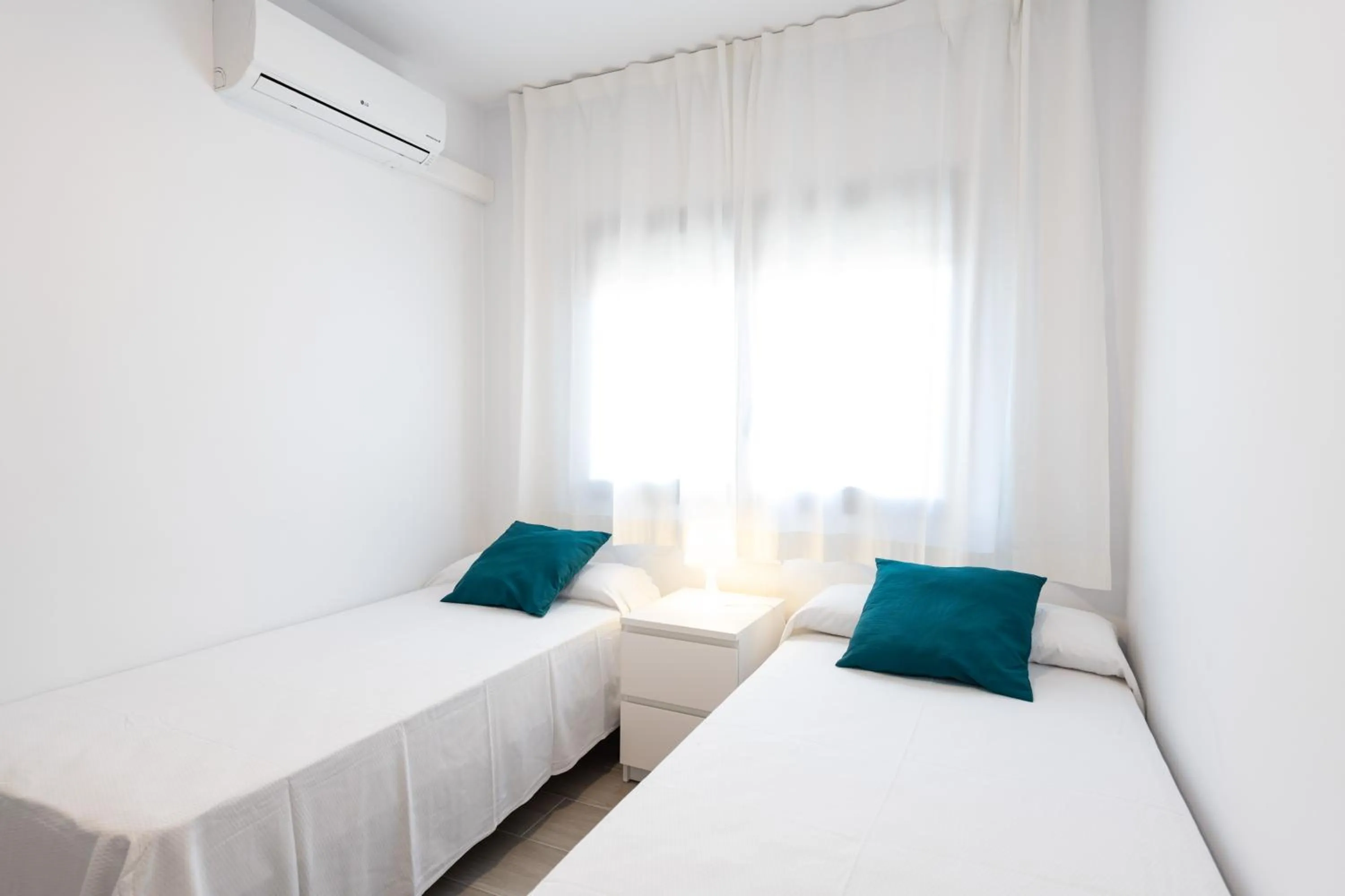 Bedroom, Bed in Apartamentos Marblau