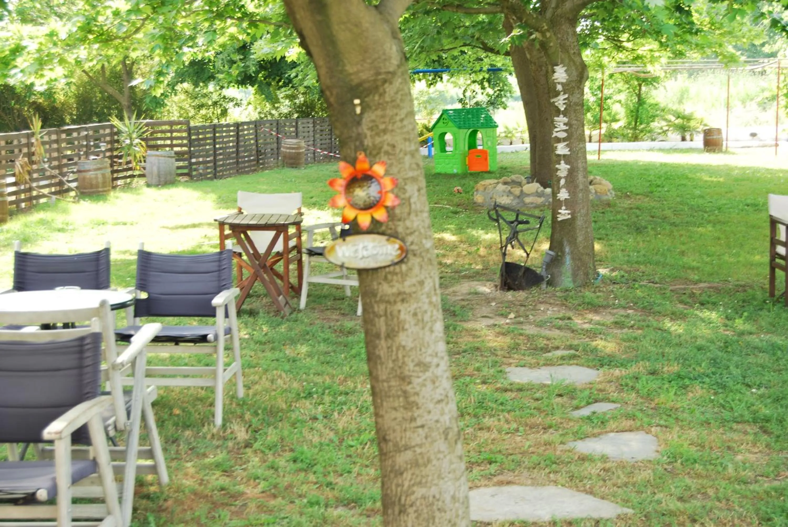 Garden in Hotel Achillion