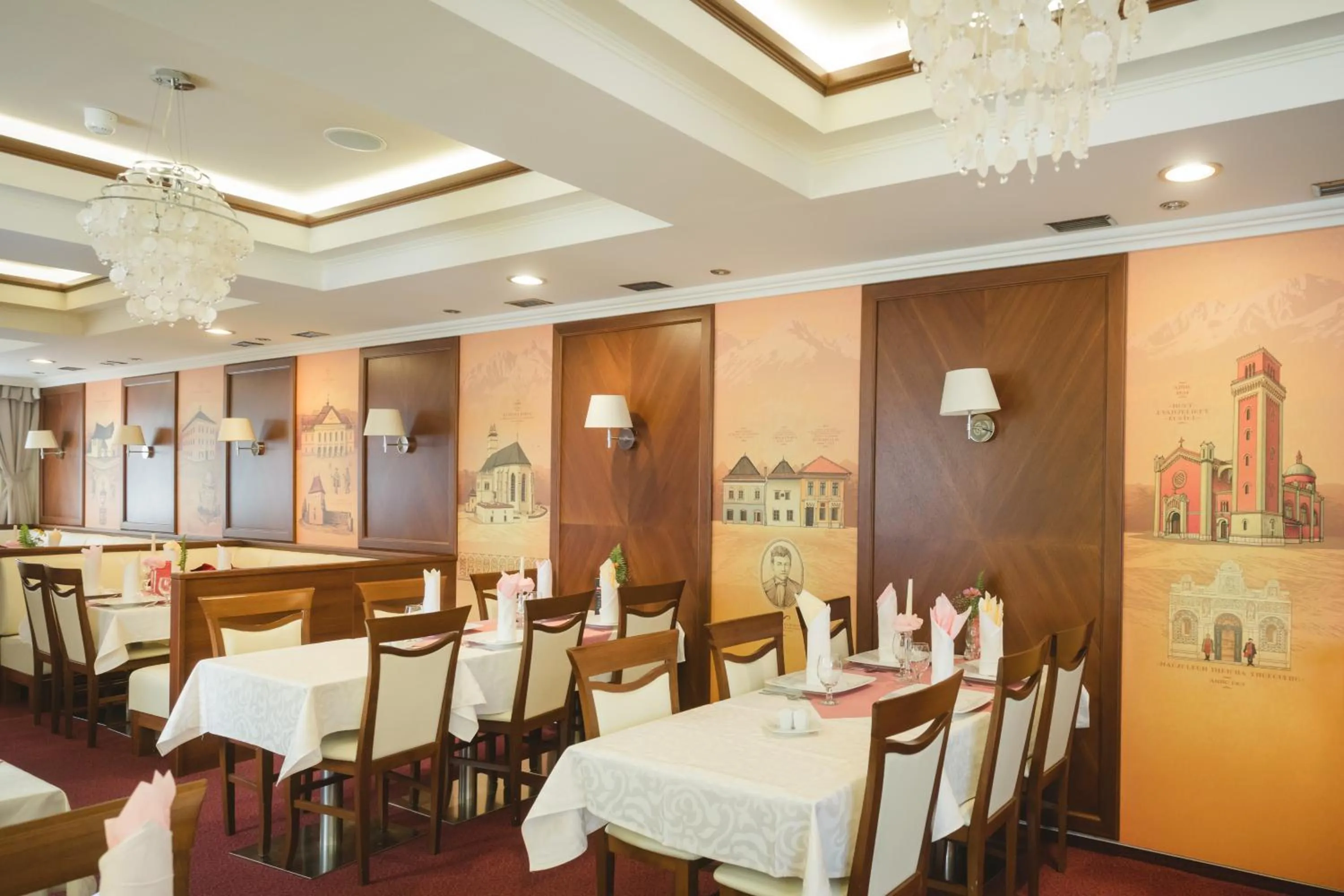 Restaurant/places to eat in Boutique Hotel Hviezdoslav