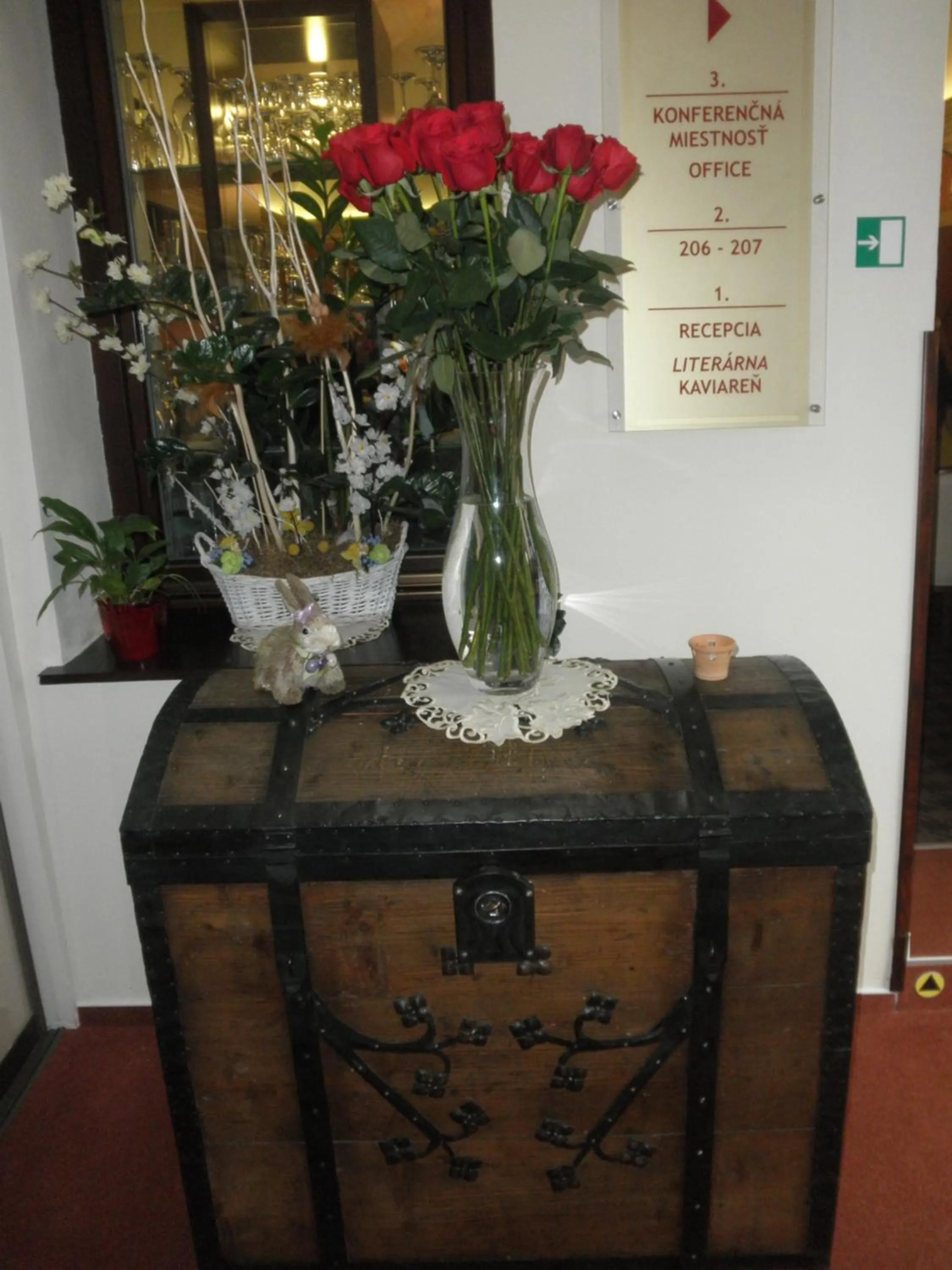 Lobby or reception in Boutique Hotel Hviezdoslav