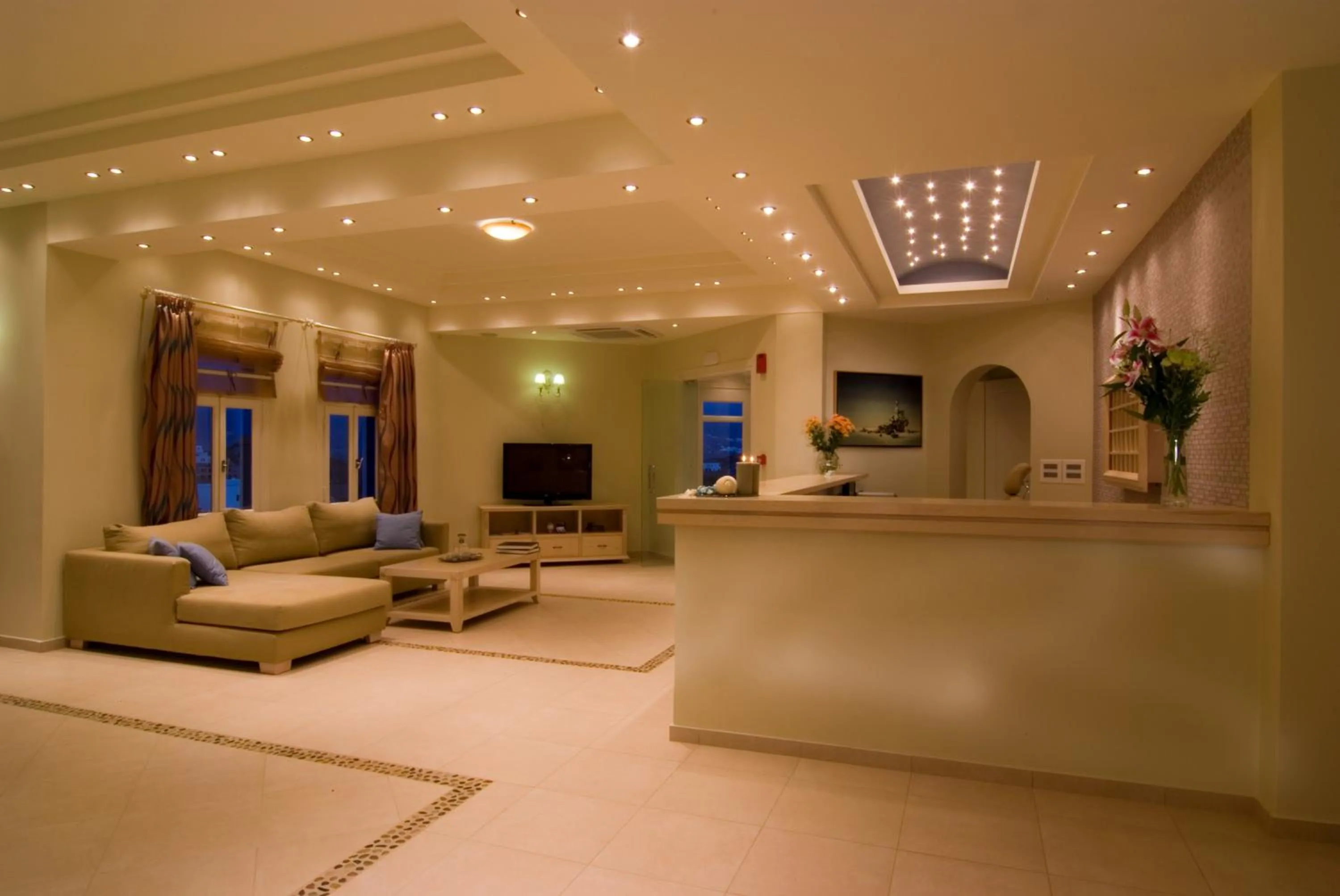 Lobby or reception in Hotel Mediterranean