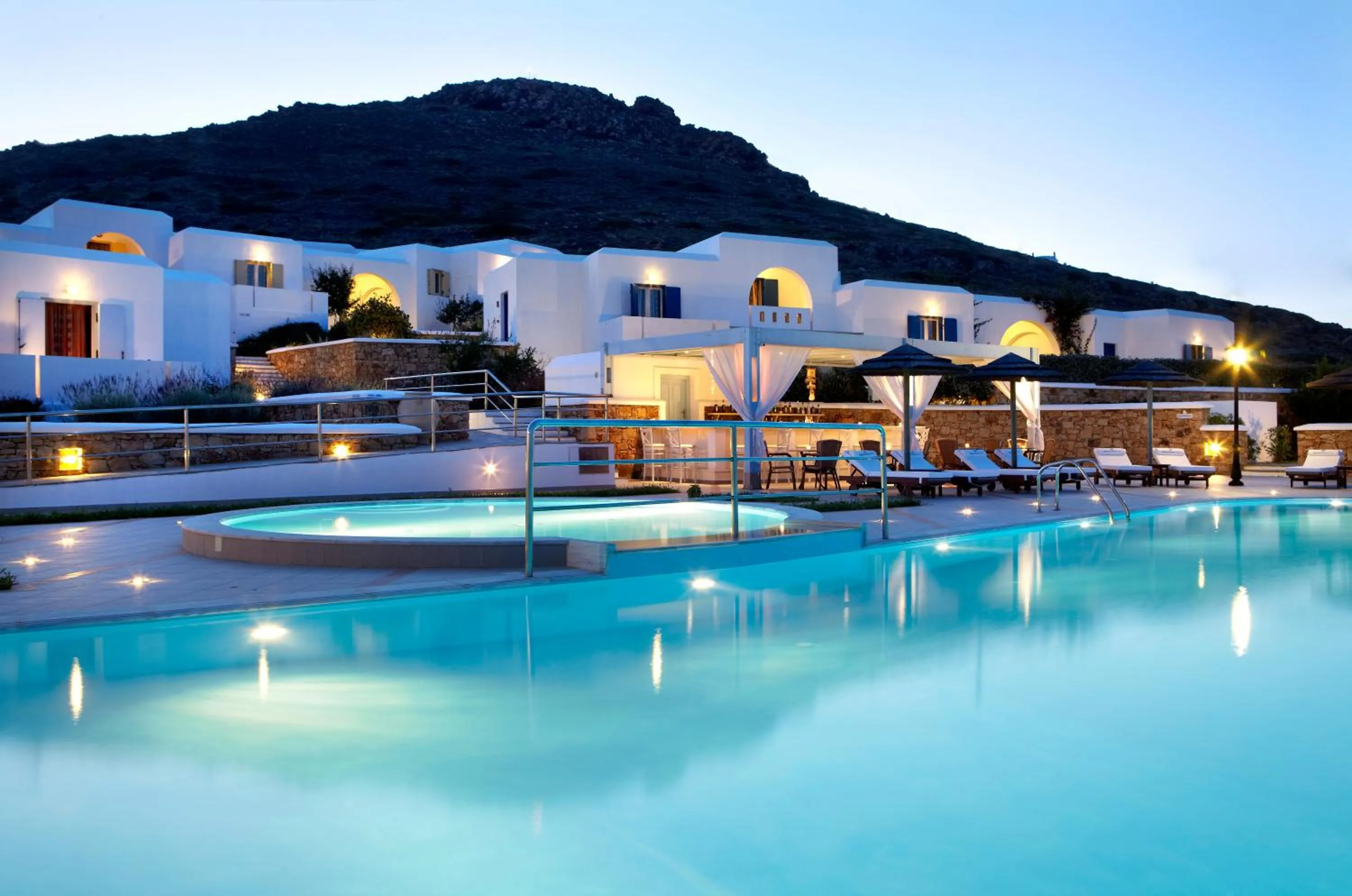 Swimming pool in Hotel Mediterranean