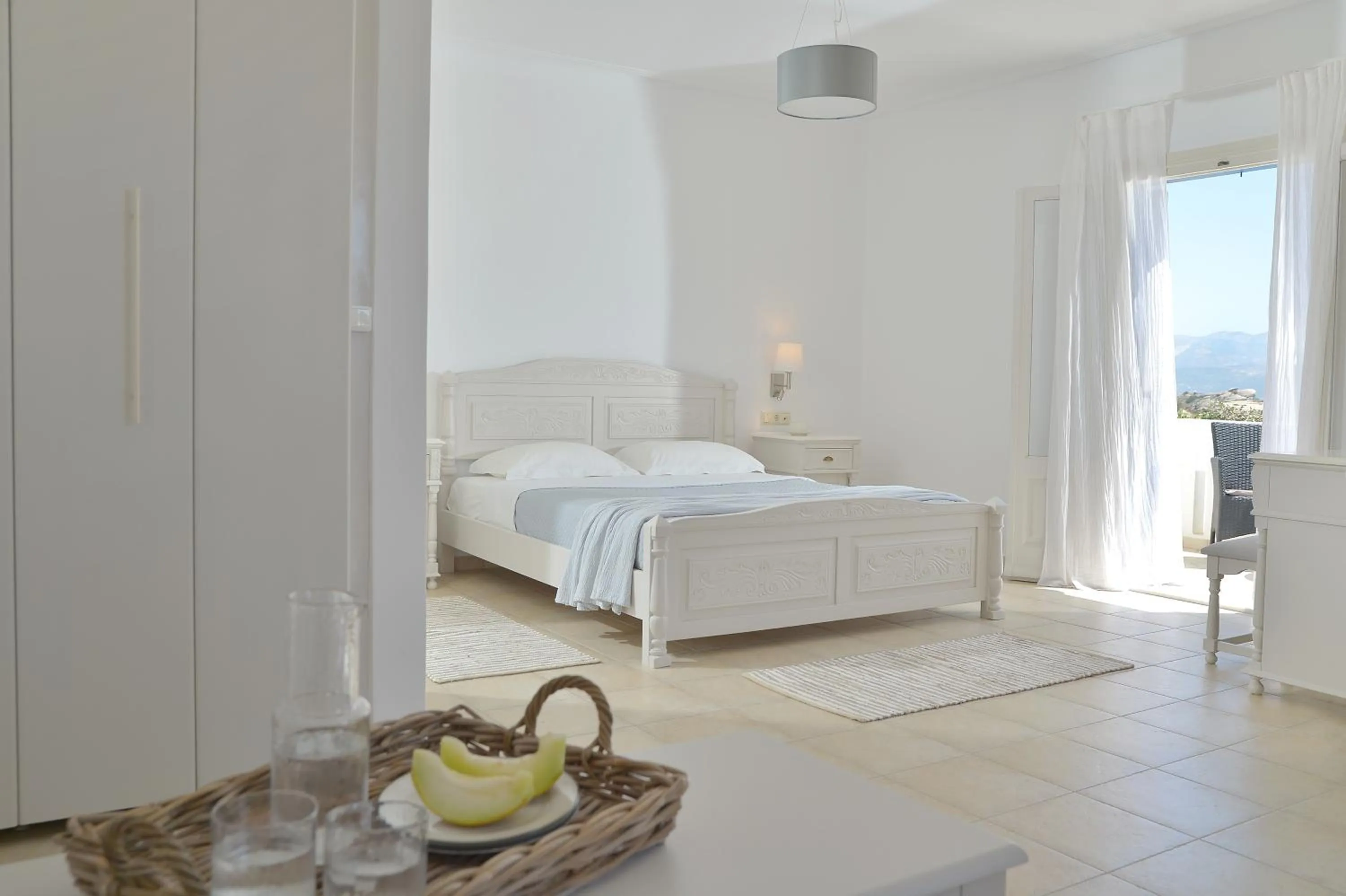 Bed in Hotel Mediterranean