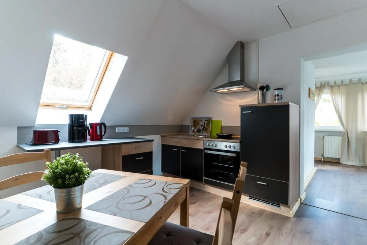 Kitchen or kitchenette in Landhotel Cafe Prälank