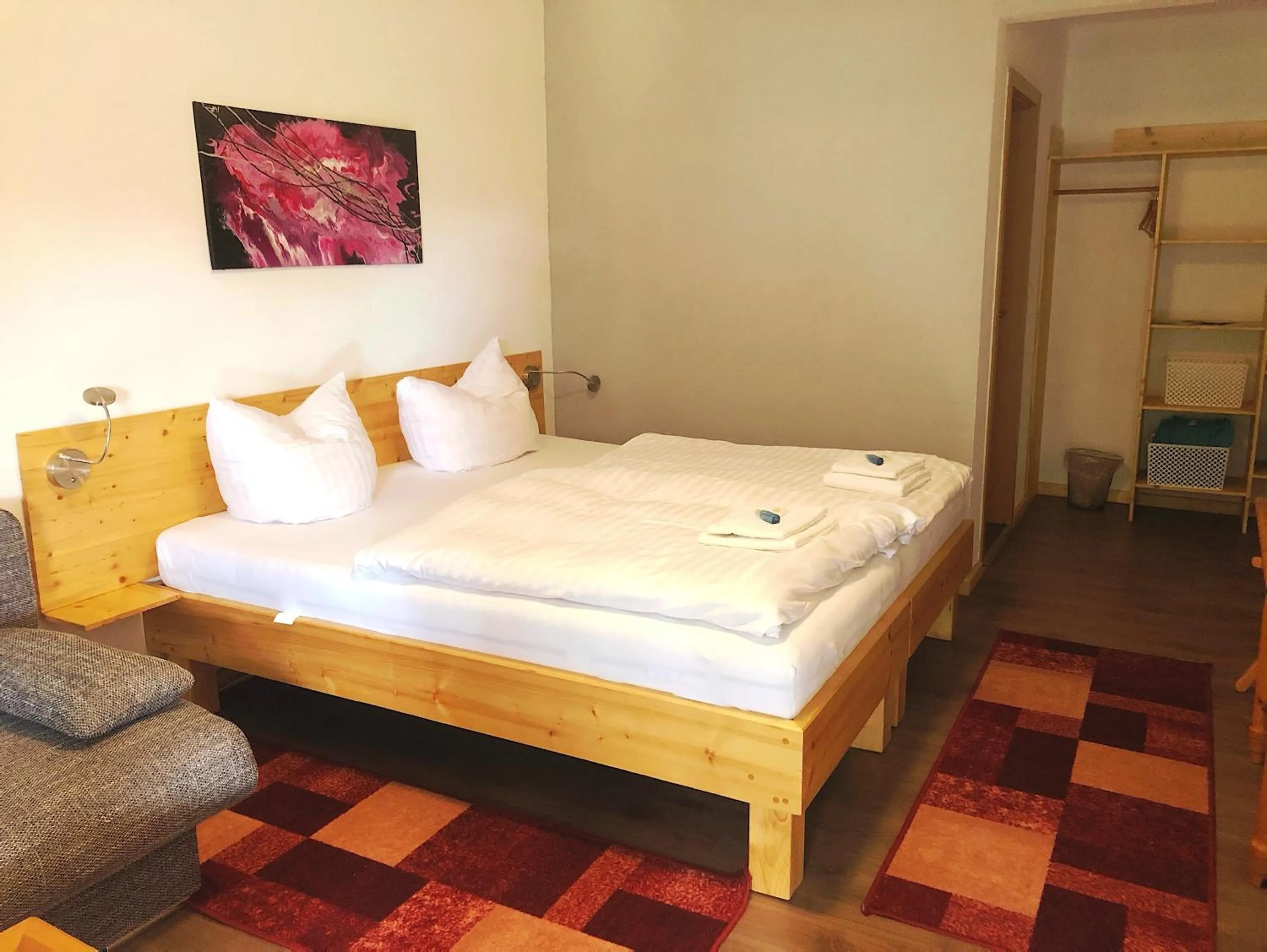 Photo of the whole room, Bed in Landhotel Cafe Prälank