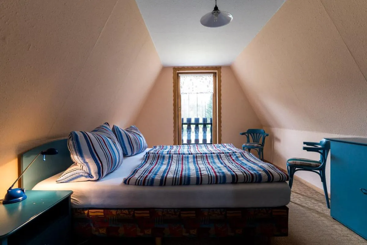 Bed in Landhotel Cafe Prälank