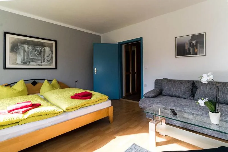 Bed in Landhotel Cafe Prälank