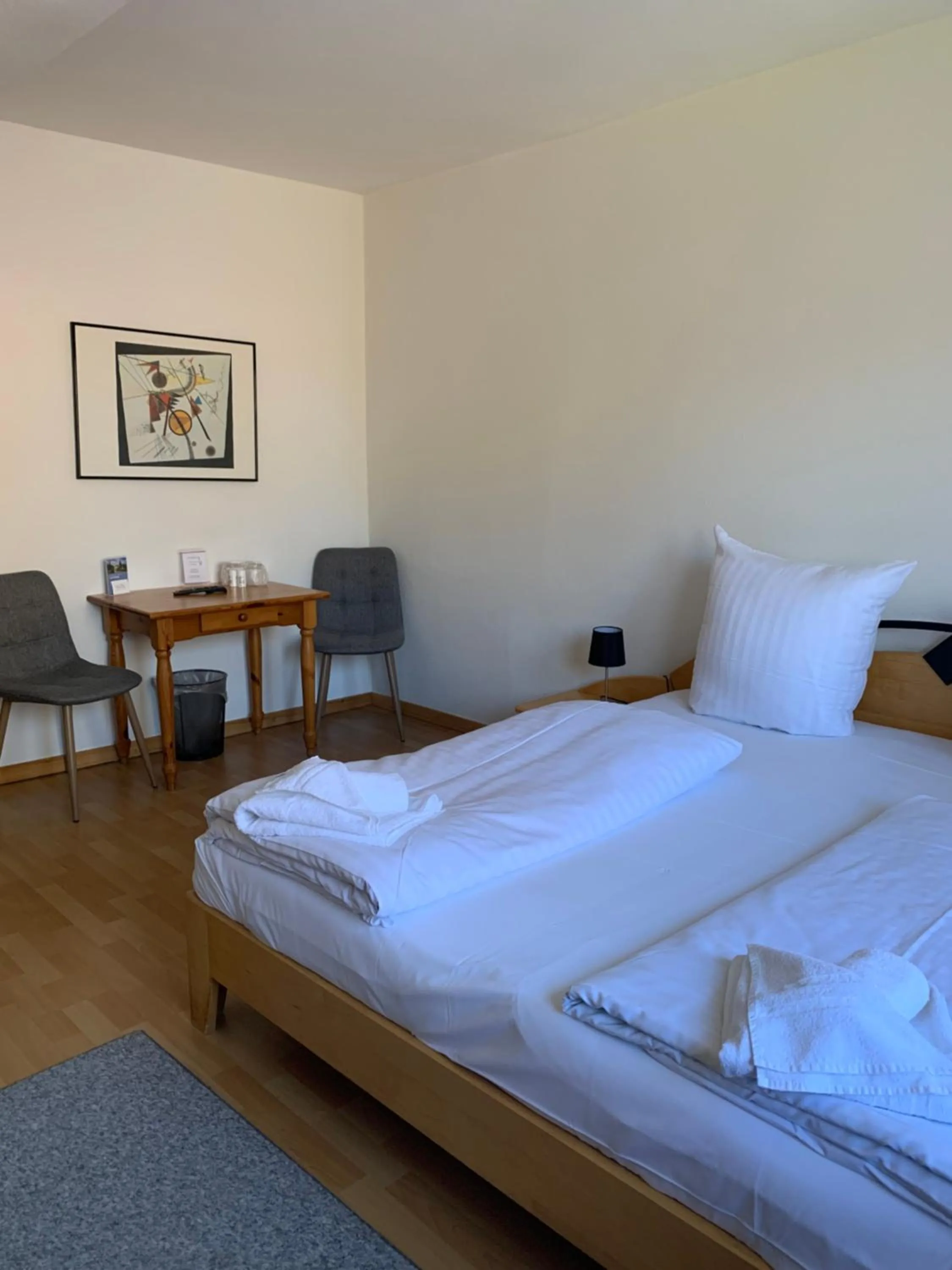 Bedroom, Bed in Landhotel Cafe Prälank