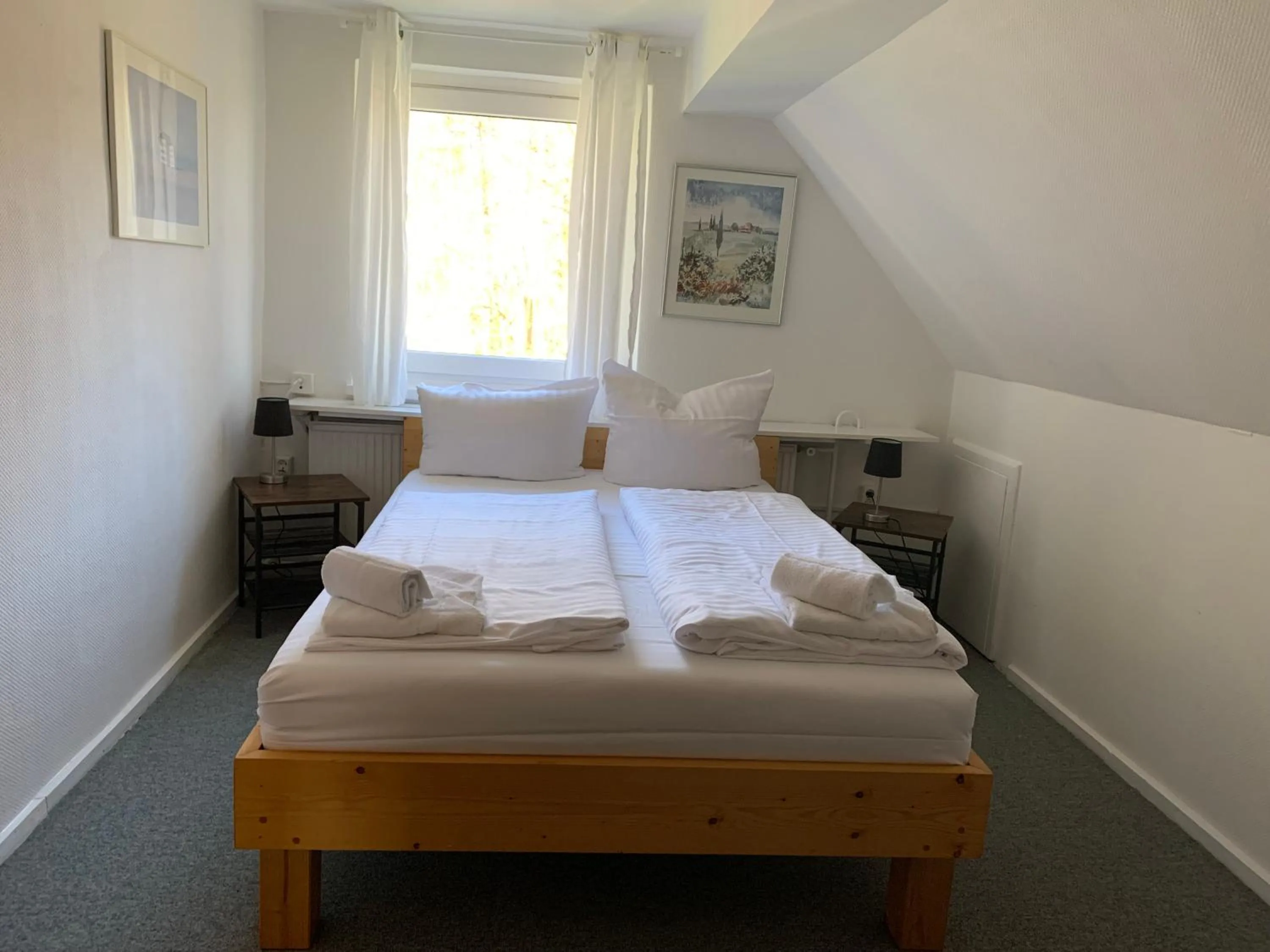 Bed in Landhotel Cafe Prälank