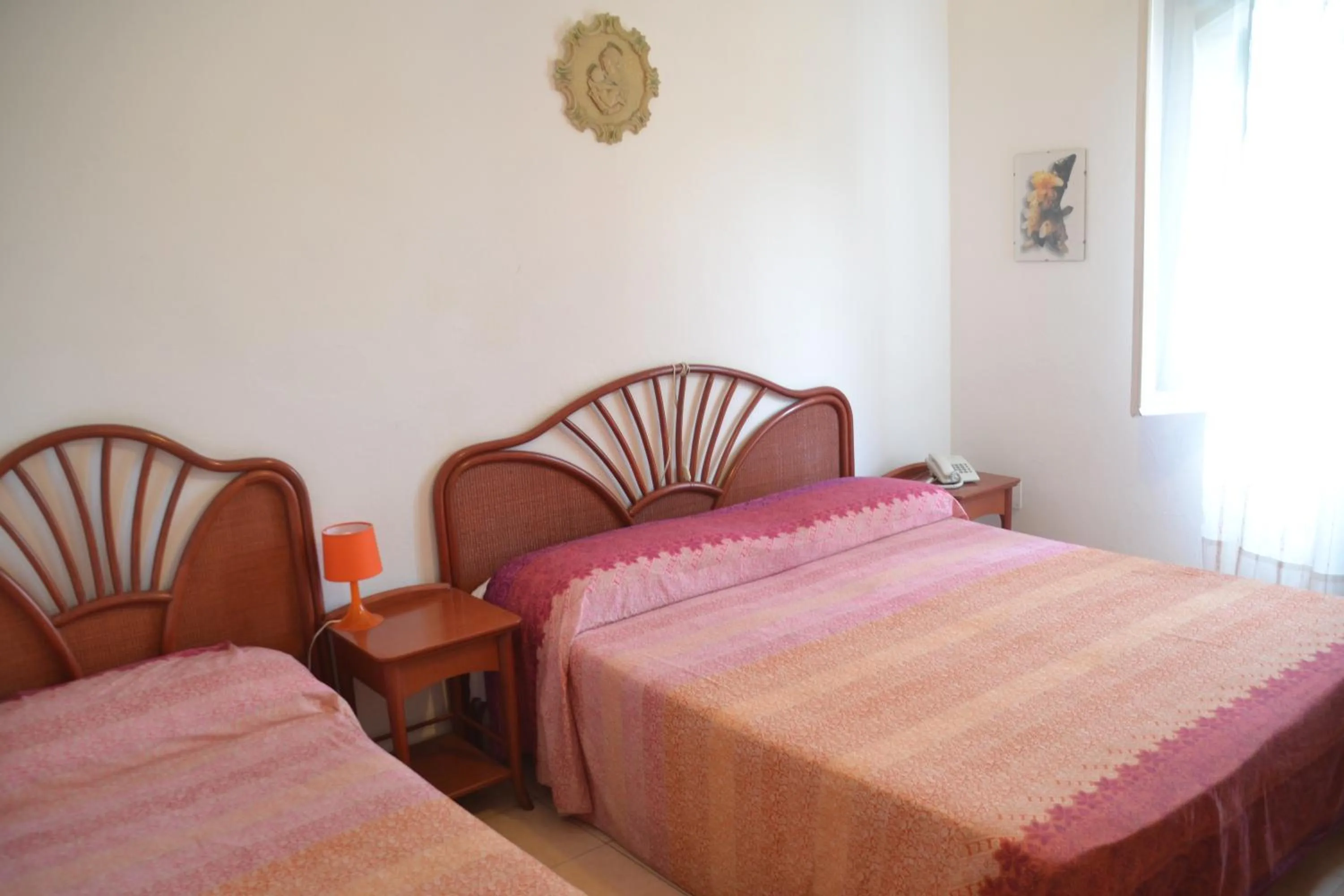 Bed in Hotel Scoglio Bianco