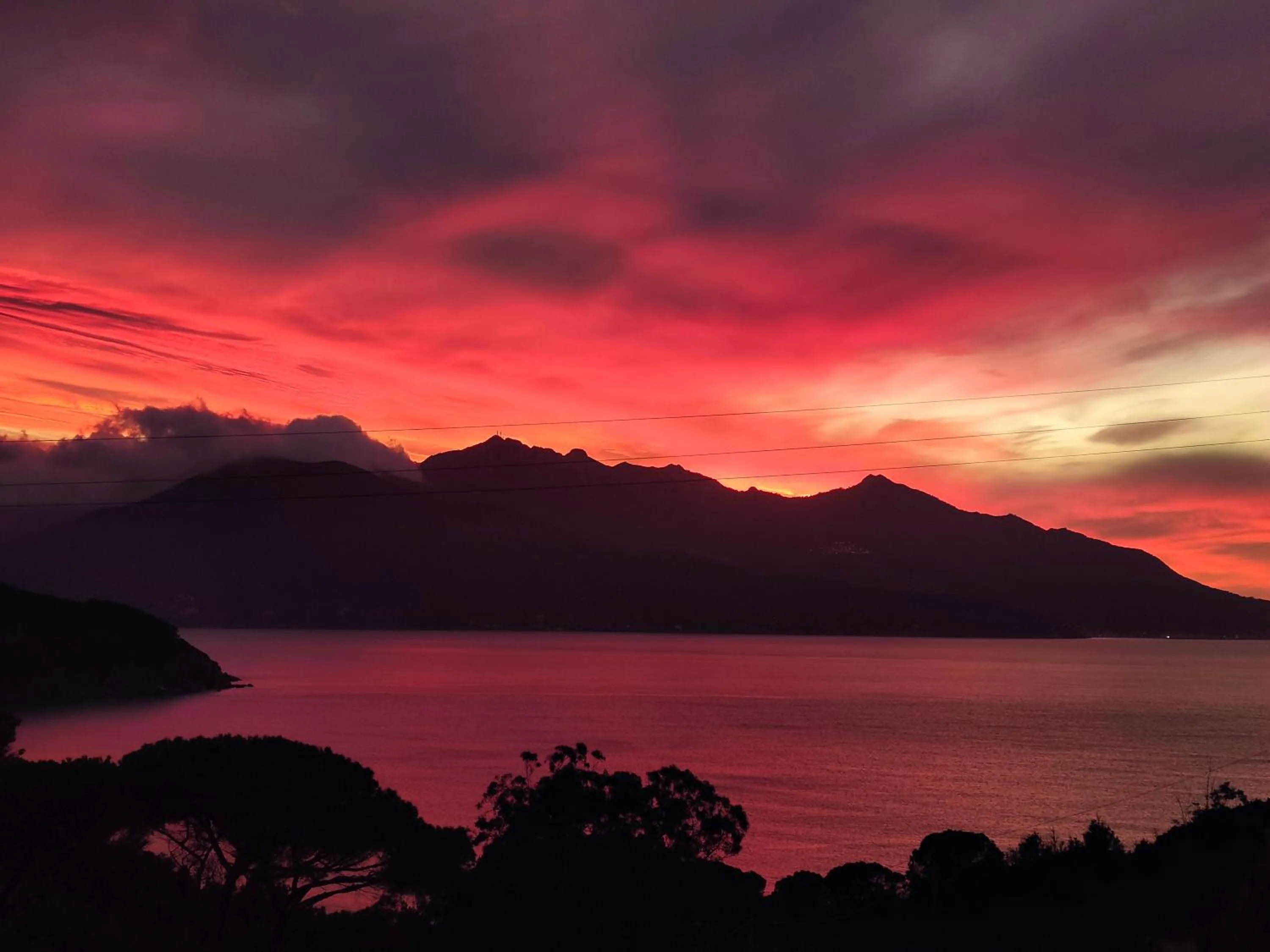 Natural landscape in Hotel Scoglio Bianco