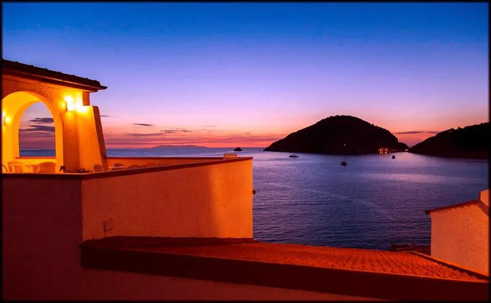 Balcony/Terrace in Hotel Scoglio Bianco