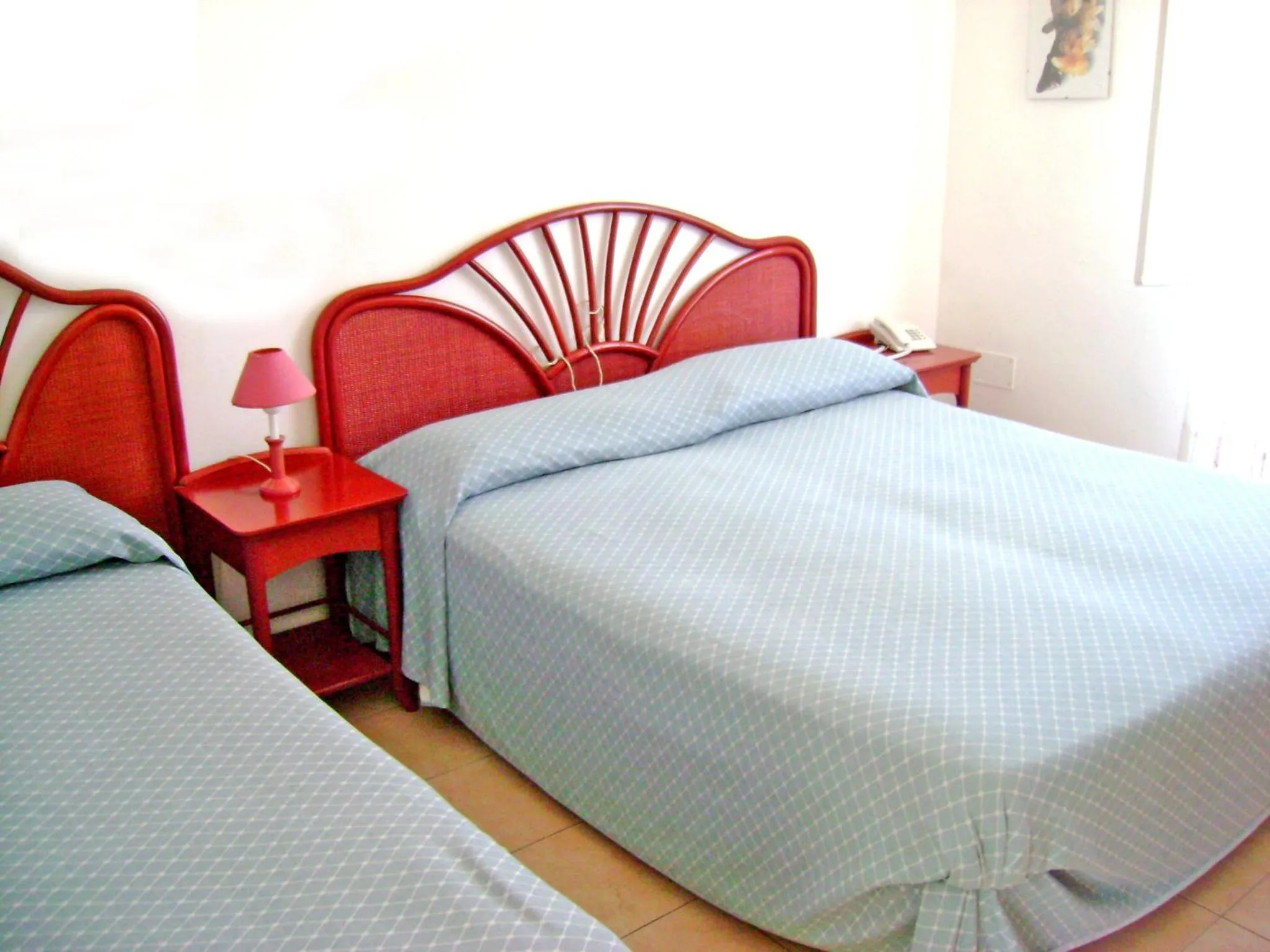 Bed in Hotel Scoglio Bianco