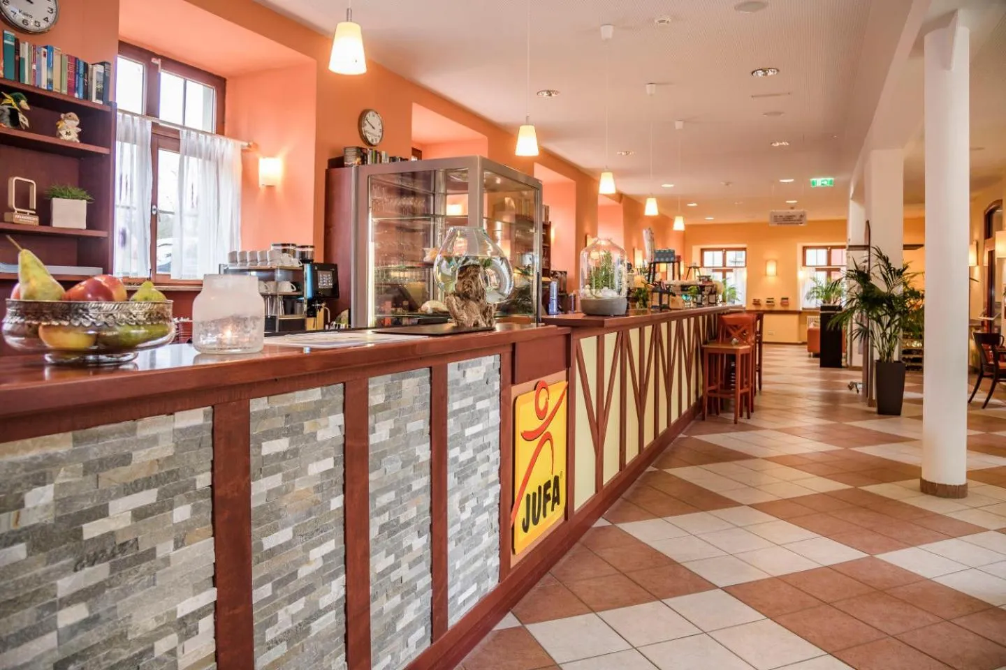 Lobby or reception in JUFA Hotel Meersburg am Bodensee