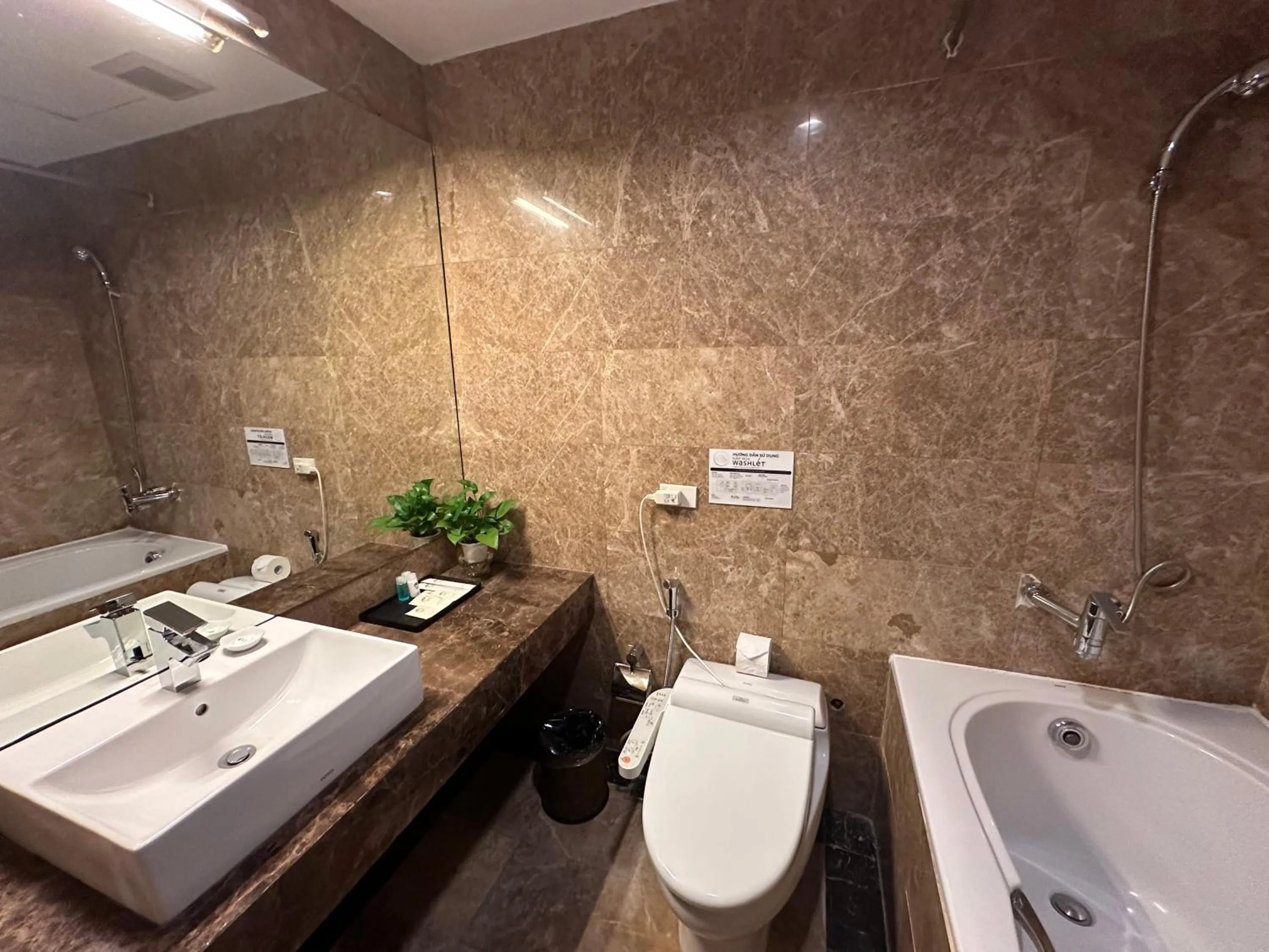 Bathroom in Nesta Hotel Hanoi